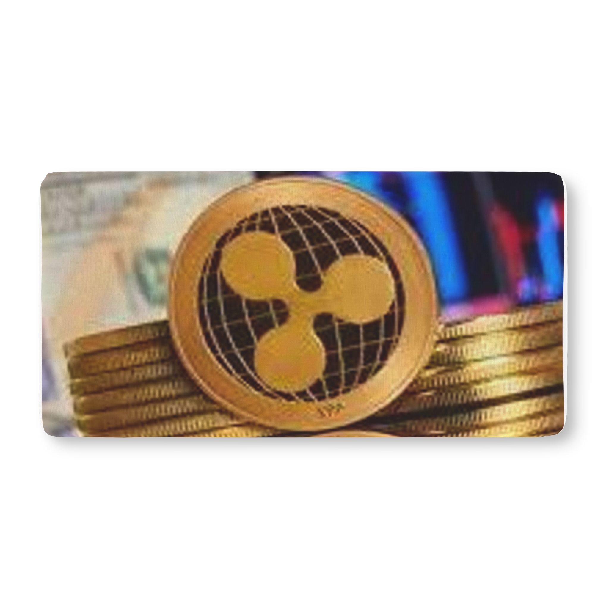 Drap-housse ajusté pour berceau Ripple Crypto Coin | Parure de lit Ripple XRP pour chambre d'enfant