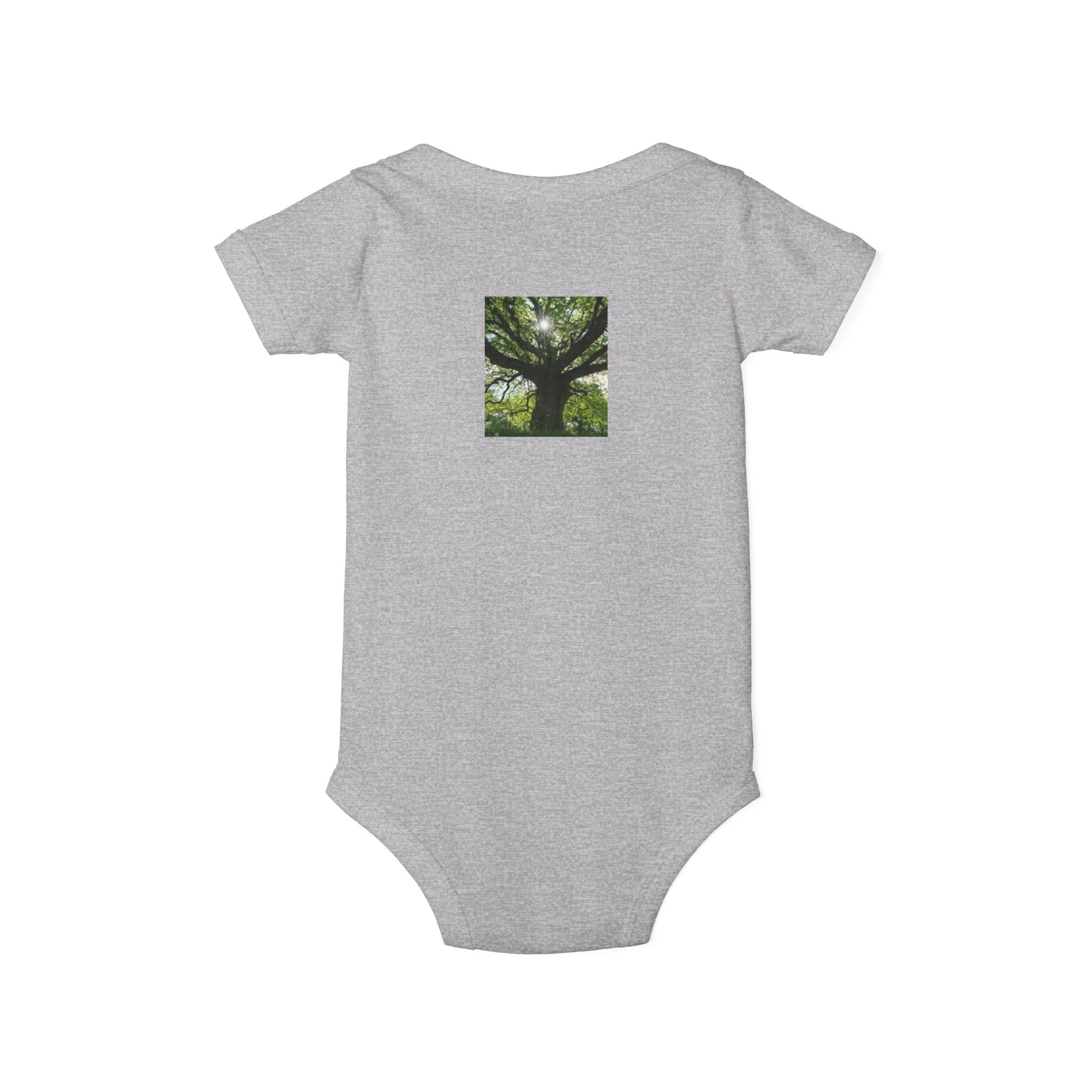 Majestic Oak Tree Infant Onesie | Tree Photo Baby Bodysuit