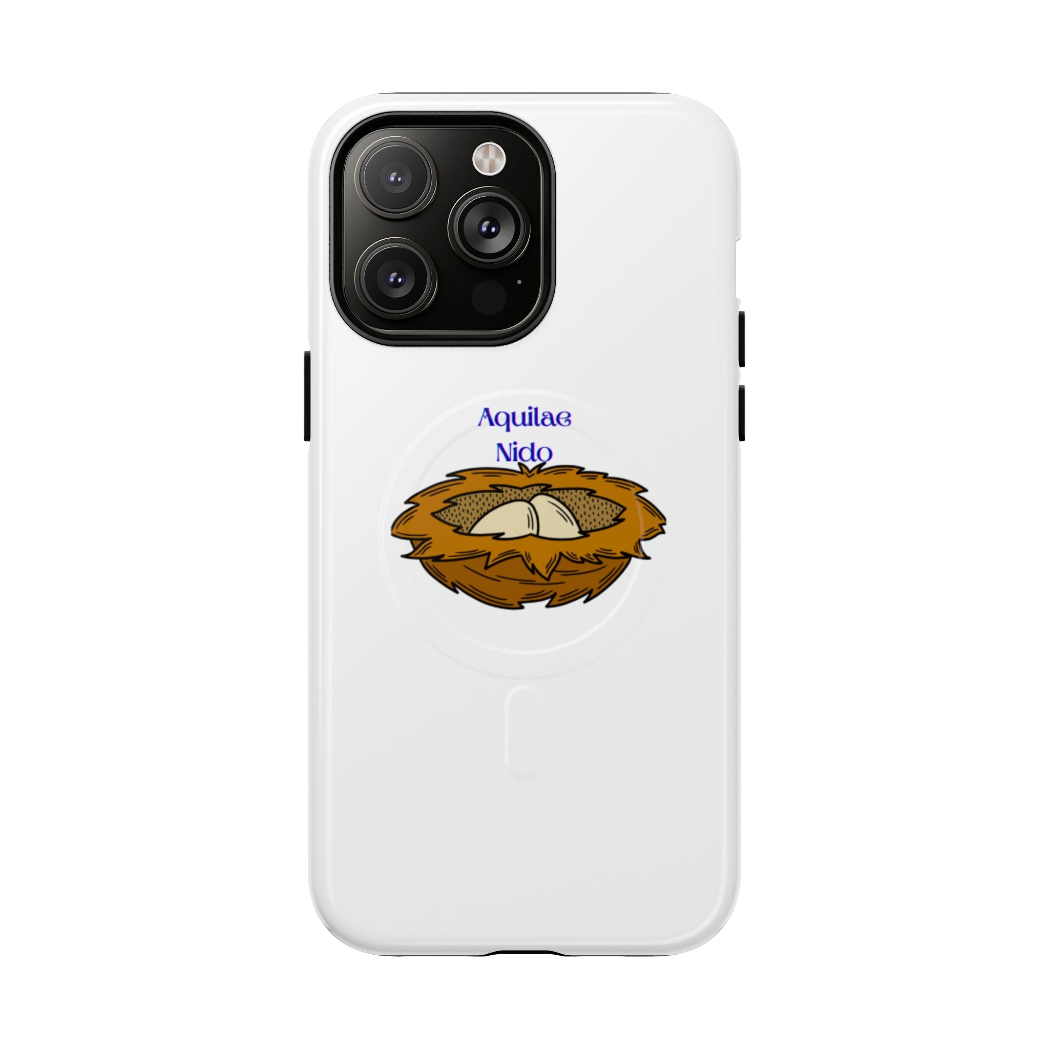 Coque de téléphone illustration nid d'oiseau | Coque magnétique robuste