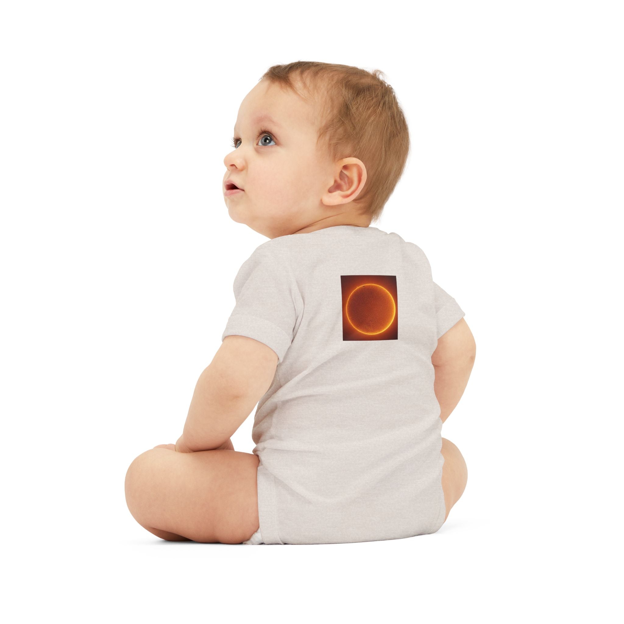 Solar Eclipse Ring Infant One Piece | Space Baby Bodysuit