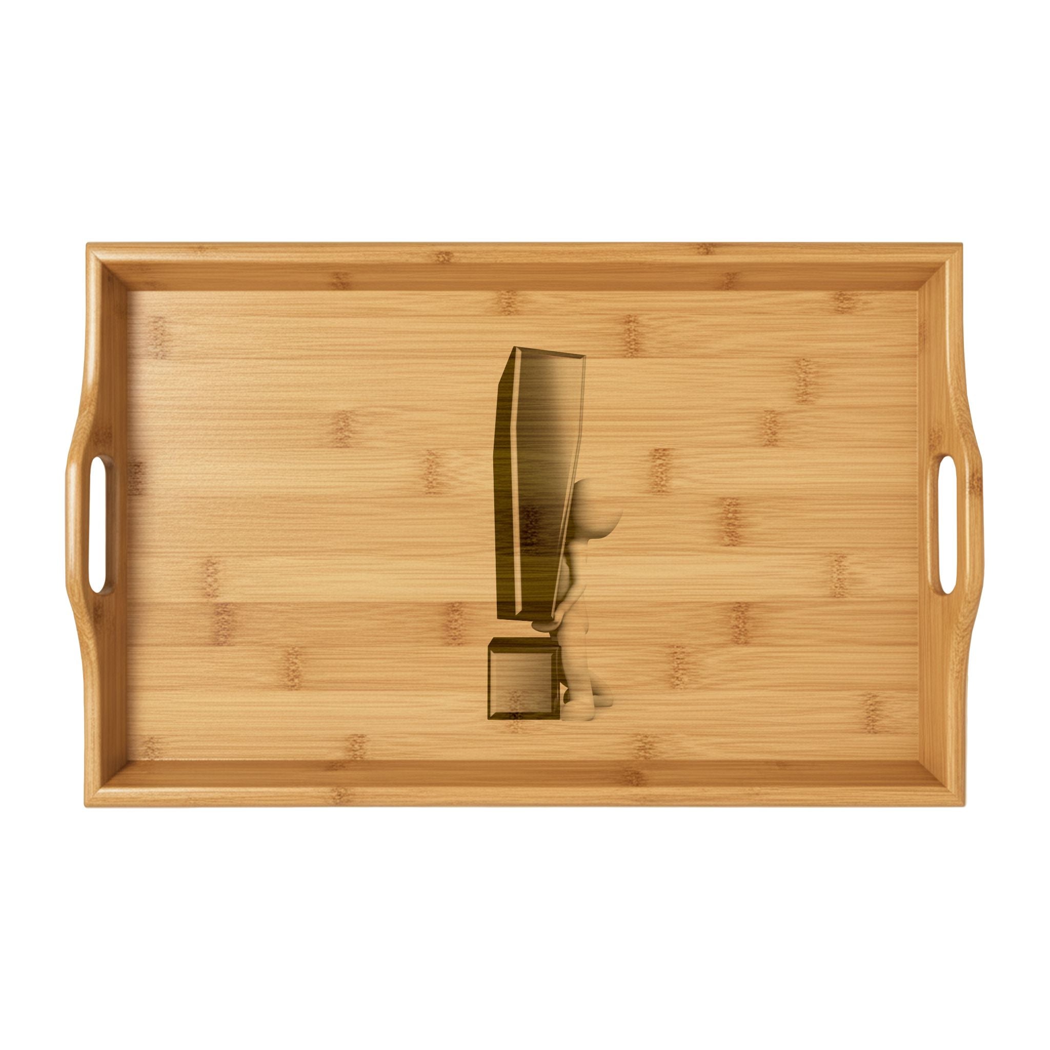 Bamboo Serving Tray (Engraving)