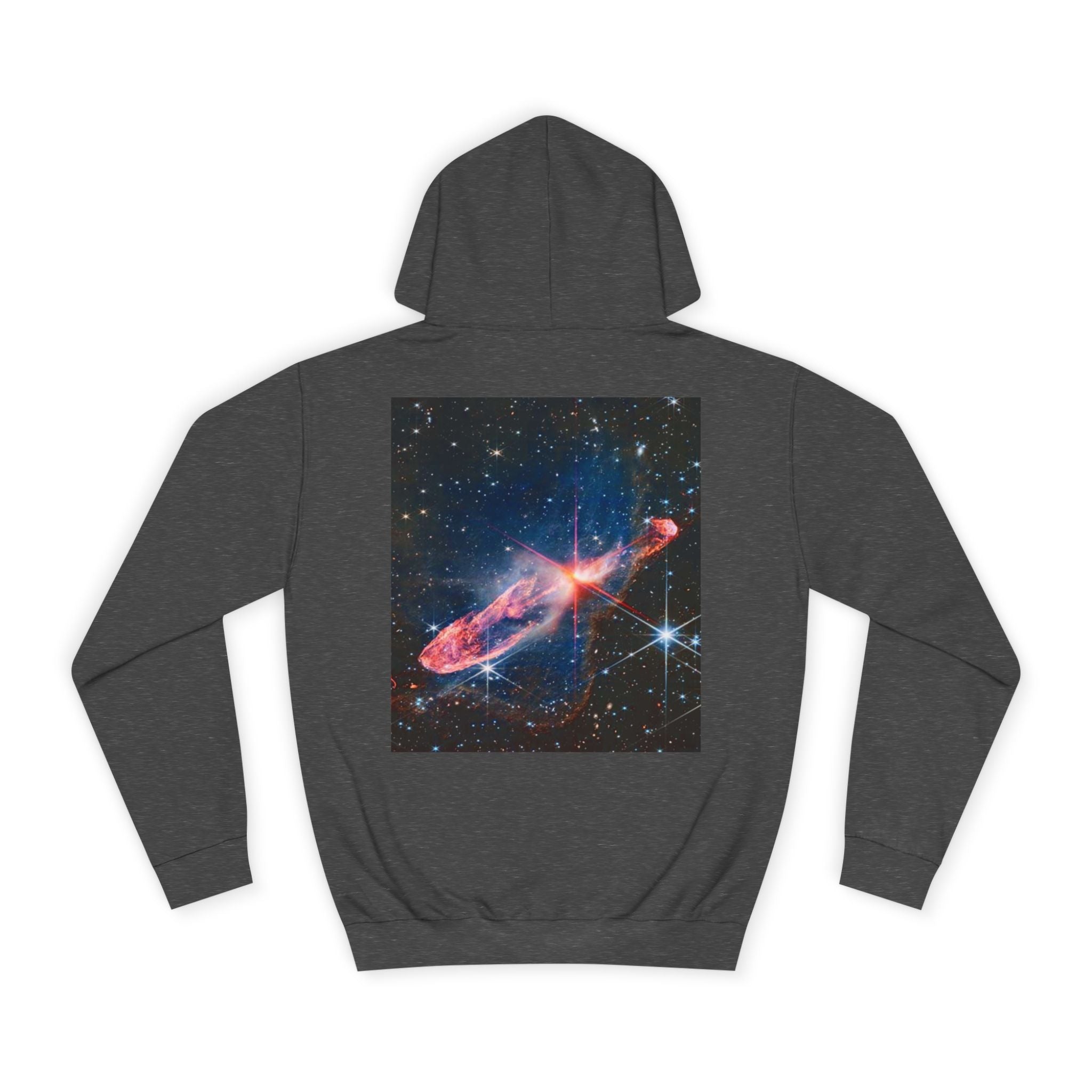 Nebula Space Photo Hoodie | Cosmic Galaxy Stars Astronautic Design