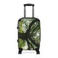 Sunlit Tree Canopy Suitcase | Nature Luggage, Forest Photography