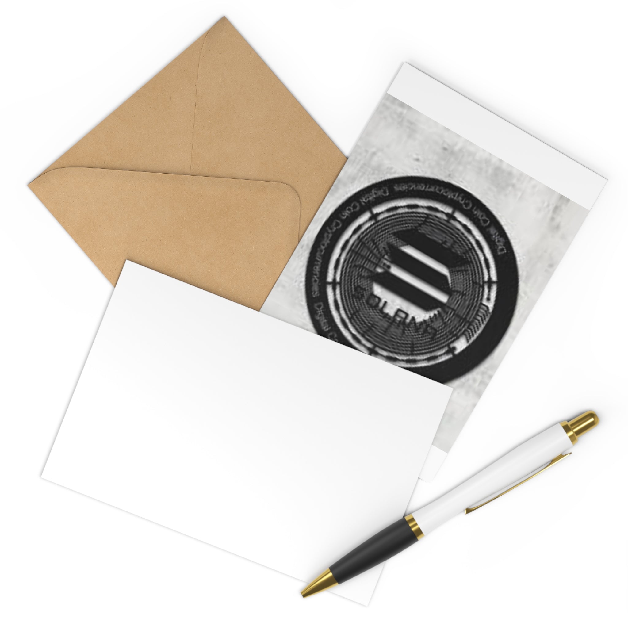 Solana Coin Logo Postcards | Cryptocurrency Art, 7 Pack
