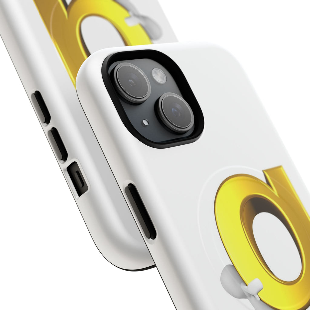 Gold Letter Q Phone Case | Tough Magnetic Case