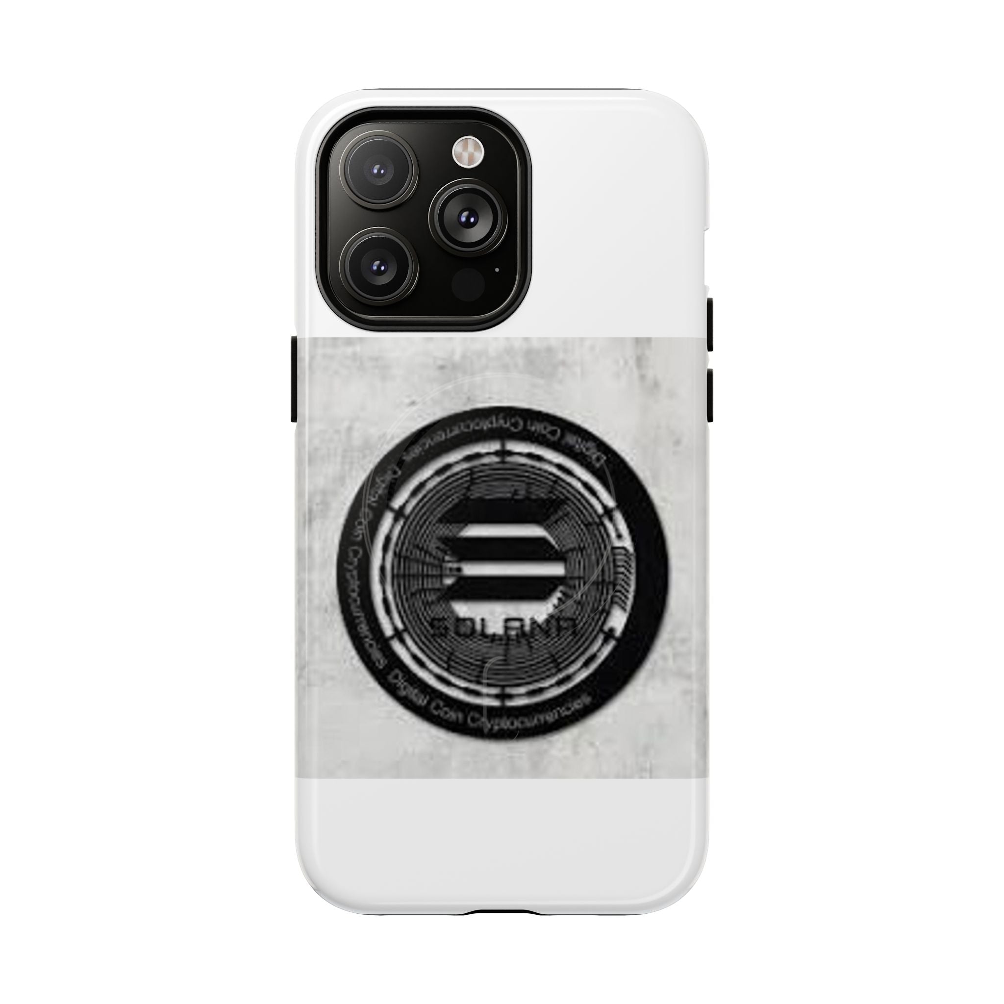 Coque de téléphone Solana Crypto Coin | Coque magnétique robuste