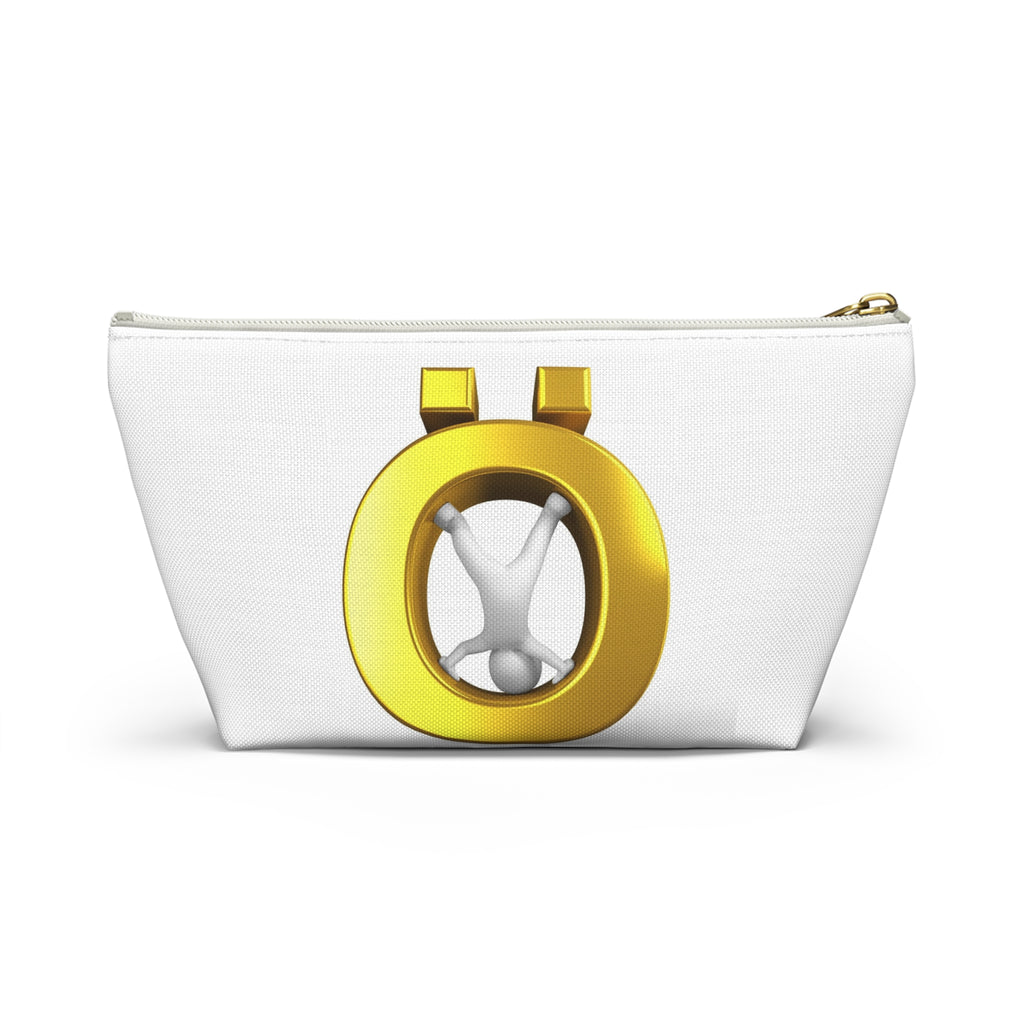 Gold Letter Ö Accessory Pouch