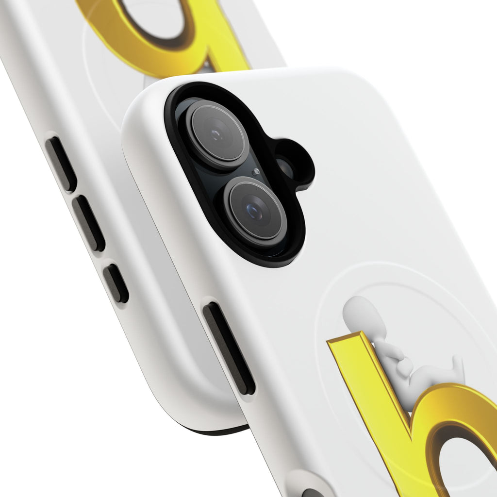 Gold Letter B Phone Case | Tough Magnetic Case