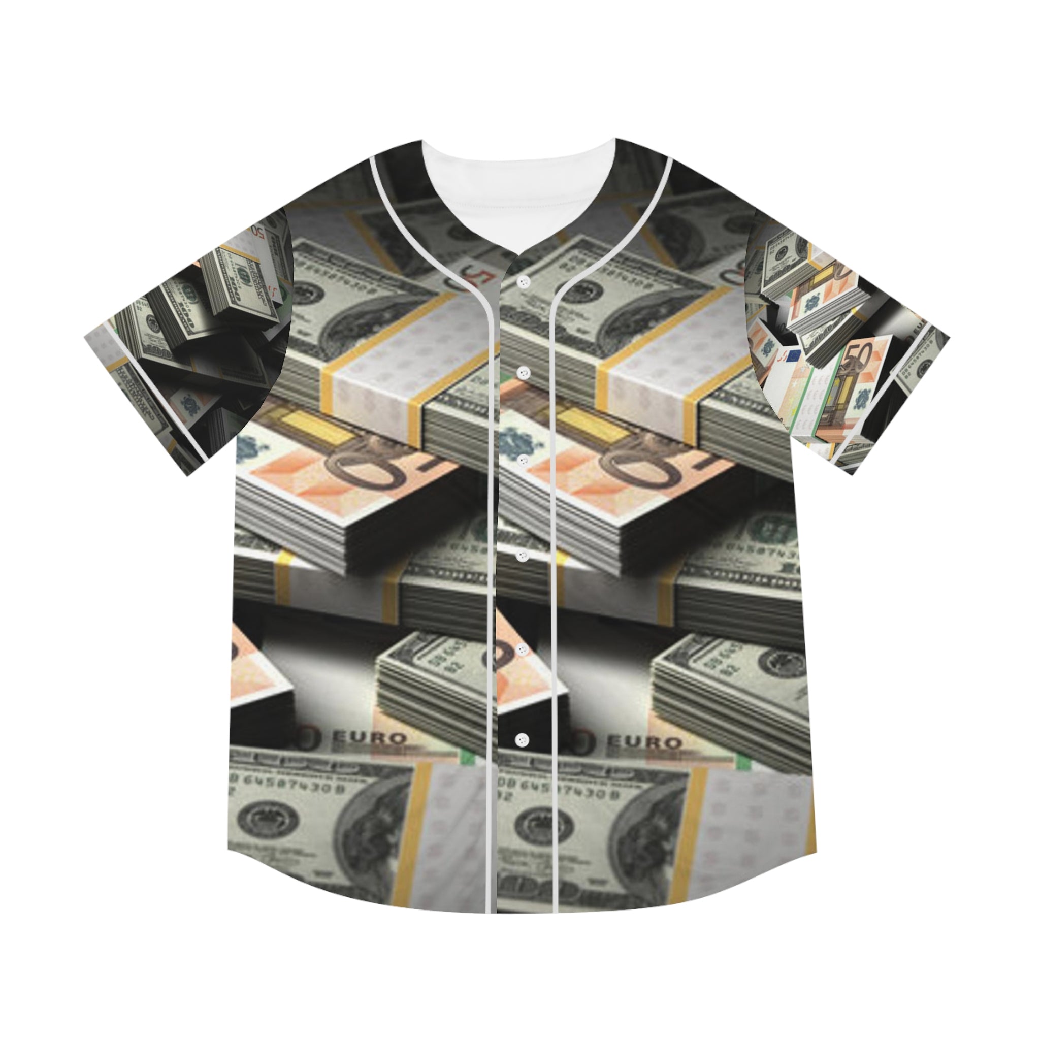 Maillot de baseball homme (impression sur toute la surface)