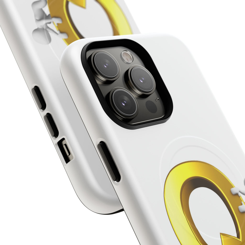 Gold Letter Q design phone case | Magnetic Tough Case