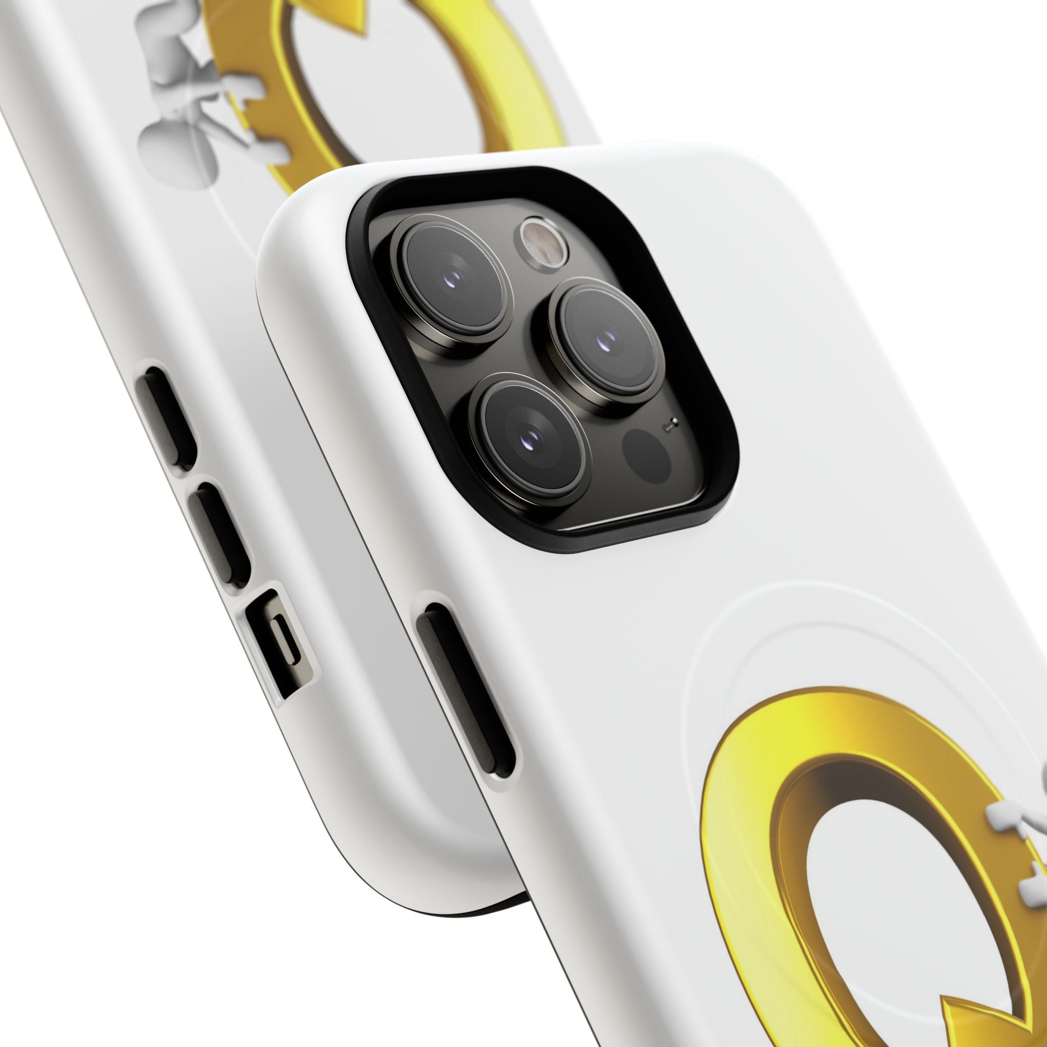 Gold Letter Q design phone case | Magnetic Tough Case