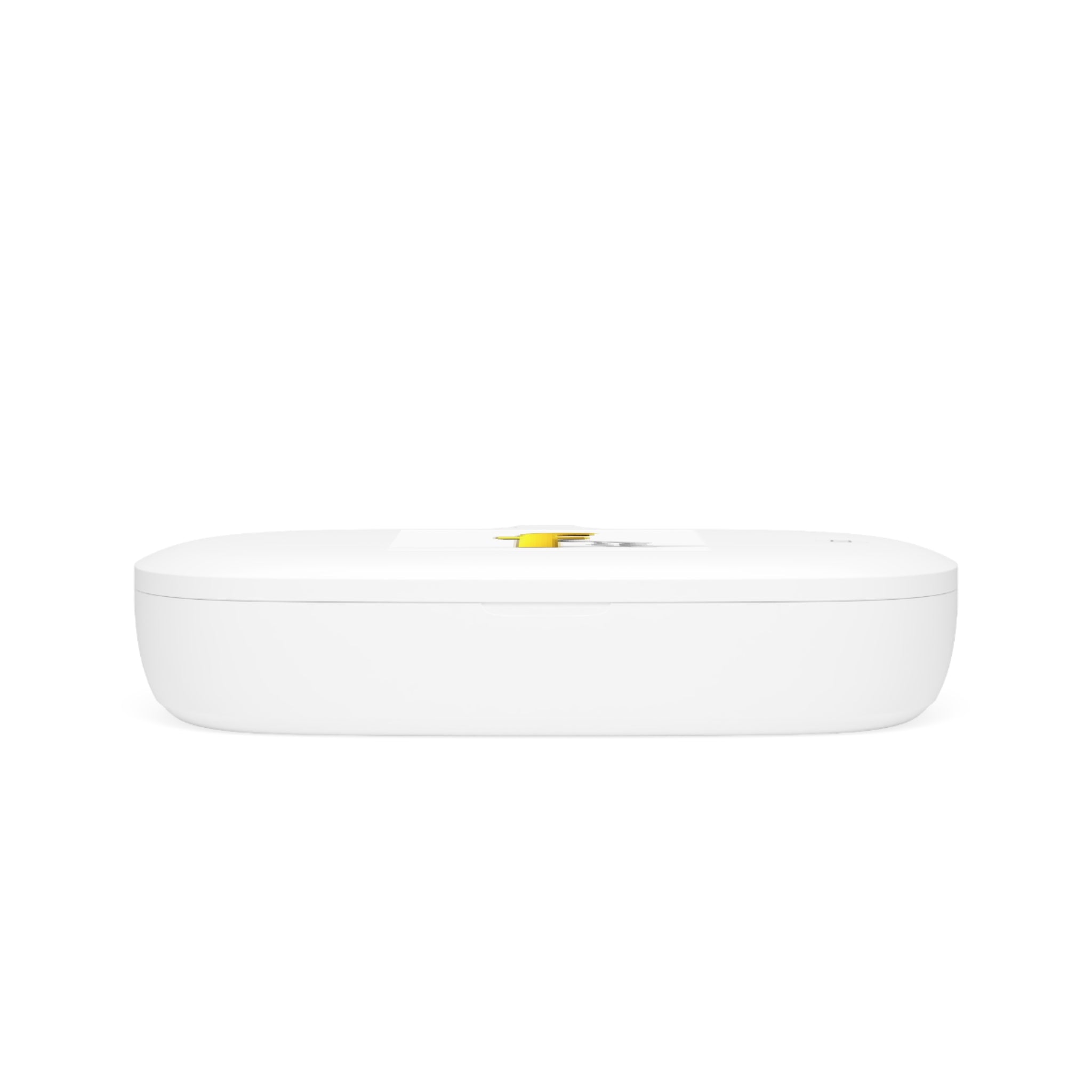 Yellow 3D Letter F Graphic Wireless Charger | UV Phone Sanitizer Charging Pad