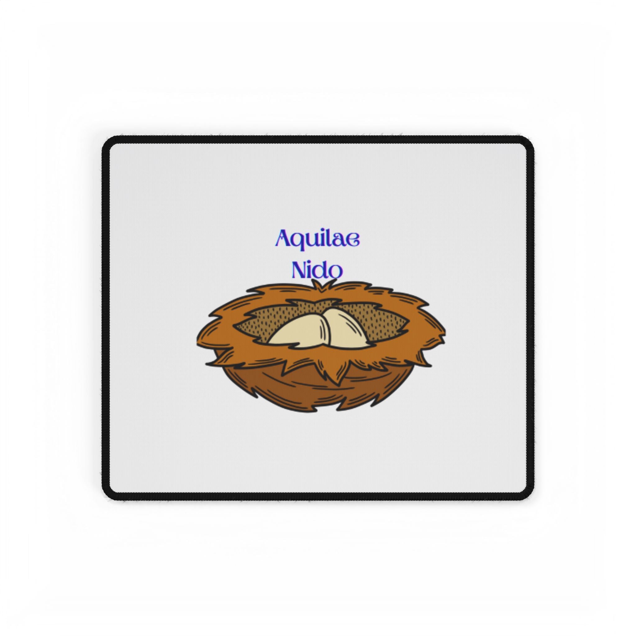 Aquilae Nido Nest Illustration Desk Mat | Large Mousepad