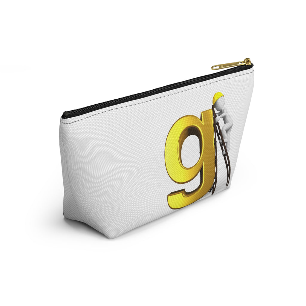 Gold Letter G with Worker Ladder Accessory Pouch
