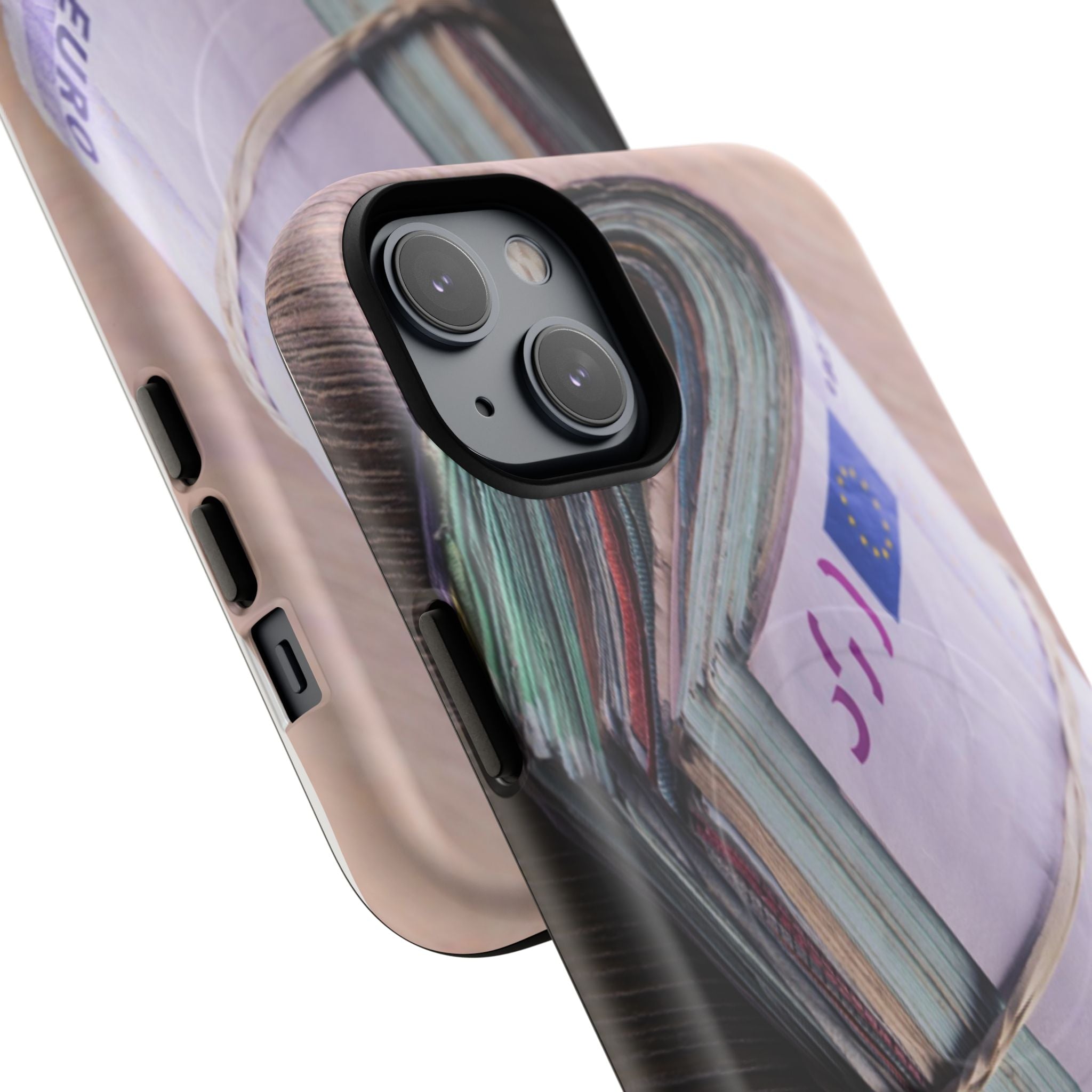 Stack of Euro Banknotes Phone Case | Money Roll iPhone Case, Cash Print
