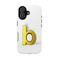 Gold Letter B Phone Case | Tough Magnetic Case