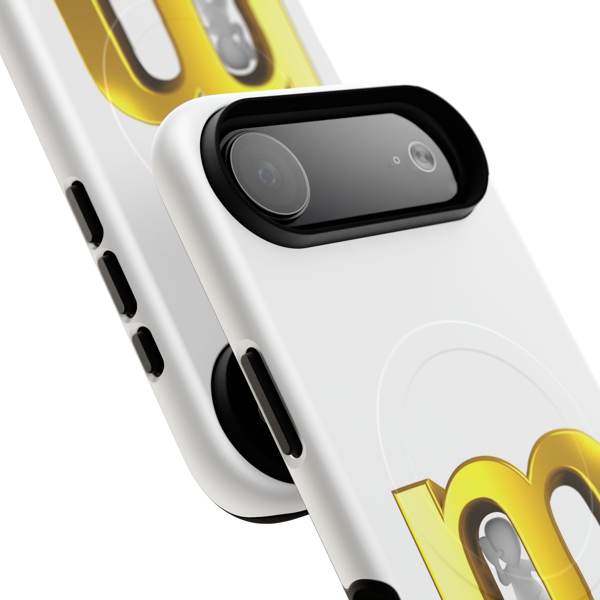 Gold Letter M phone case | Magnetic Tough Case, Monogram Initial