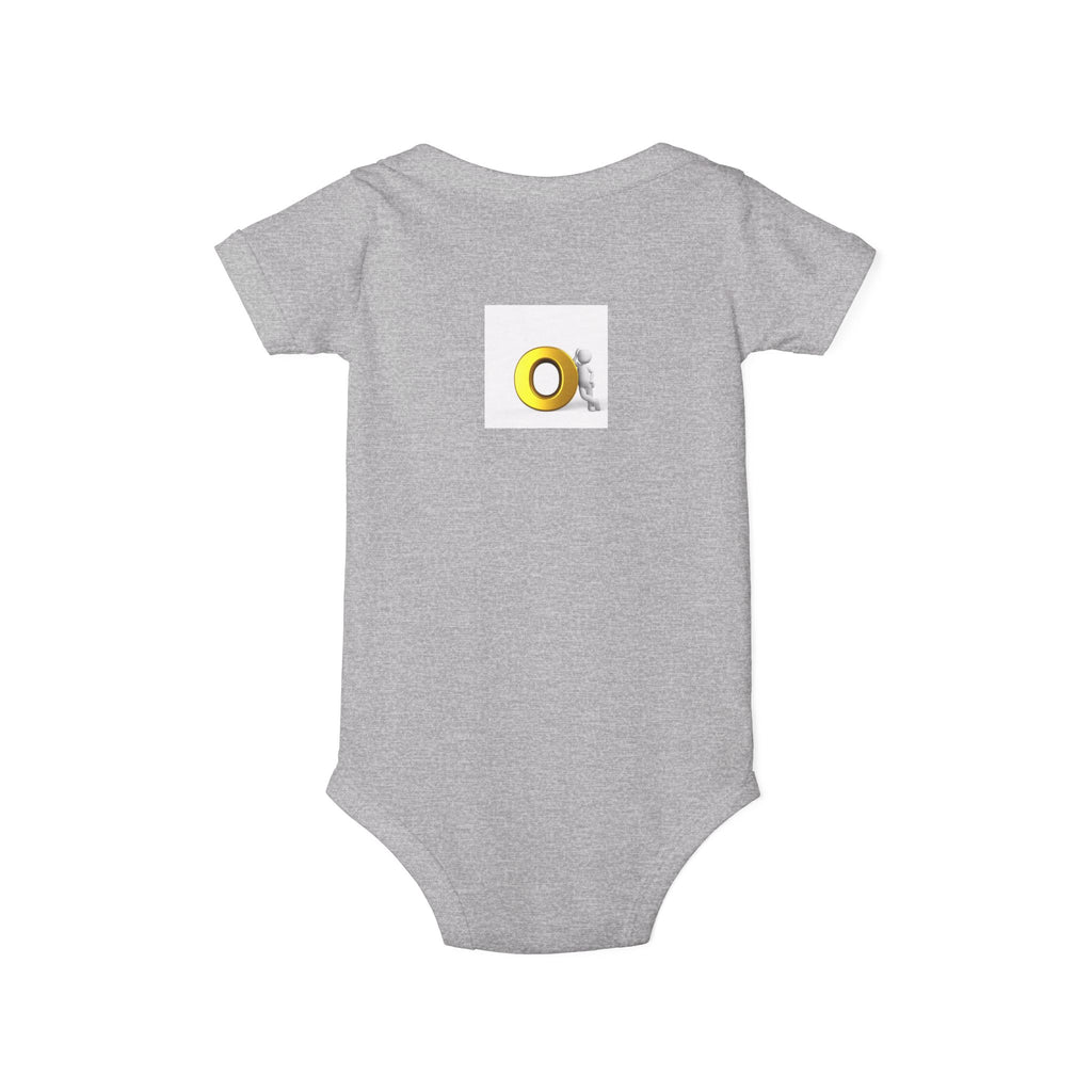 Gold Letter O Infant Onesie | Infant One Piece