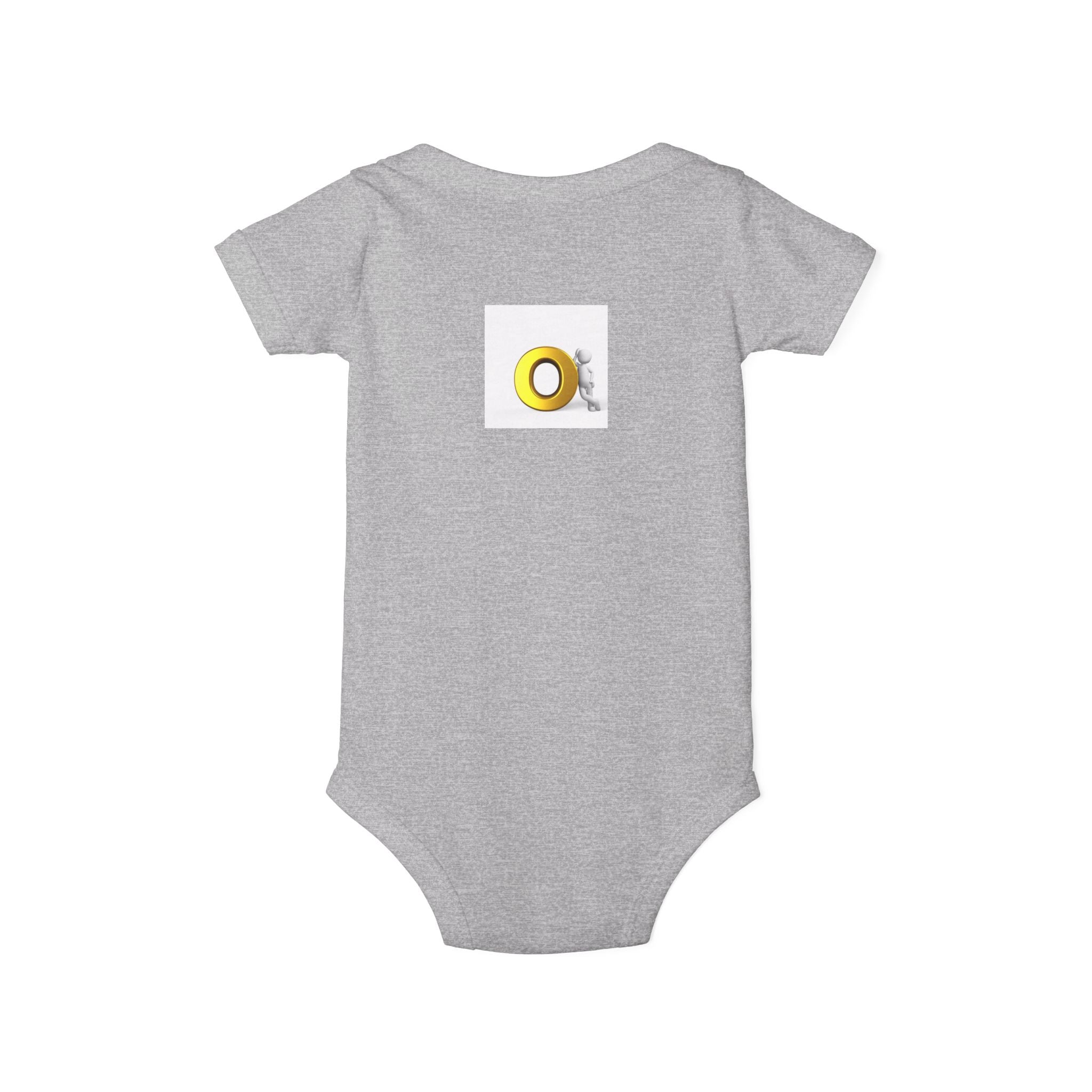 Gold Letter O Infant Onesie | Infant One Piece