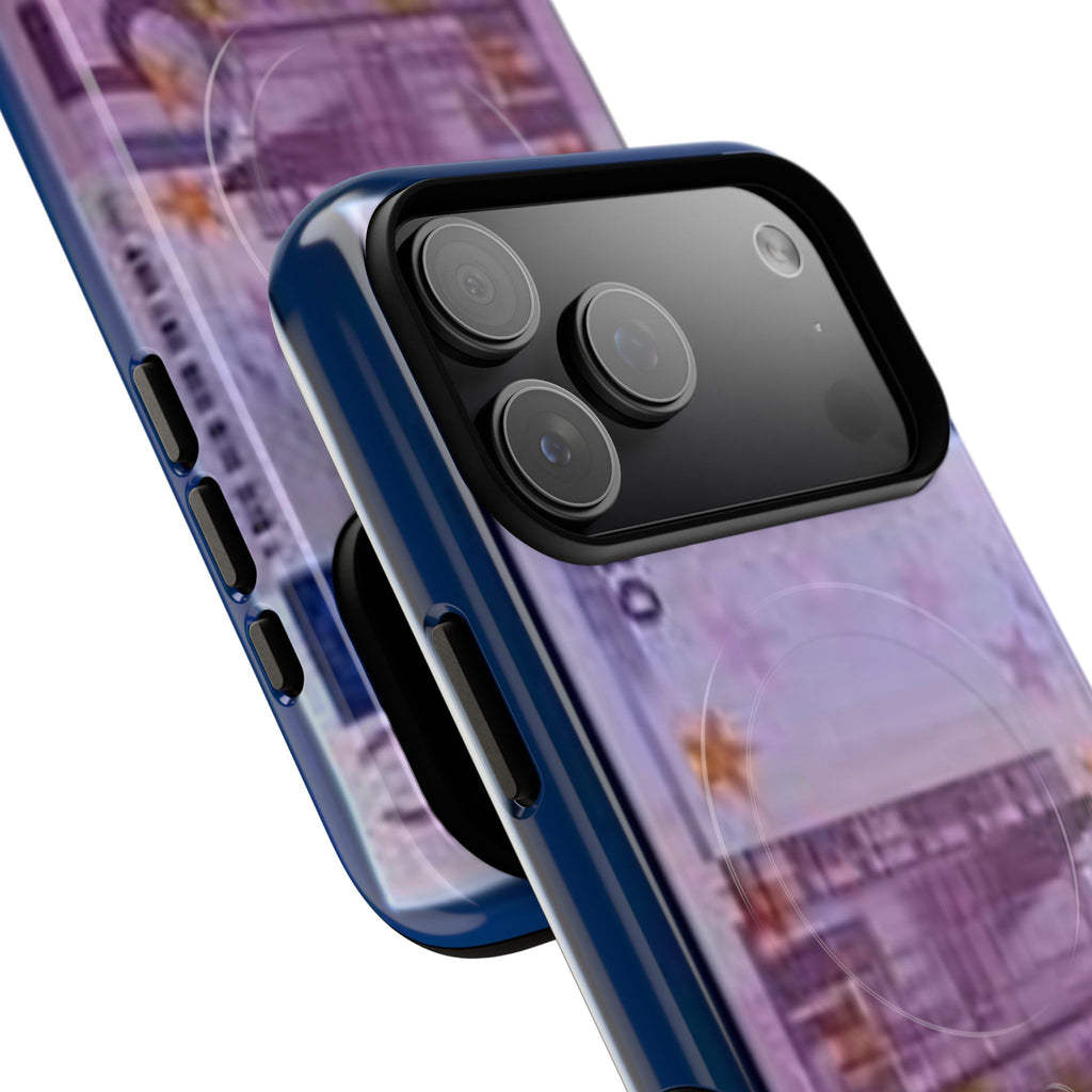 500 Euro Banknote Phone Case | Tough Magnetic Case, Money Print iPhone Cover