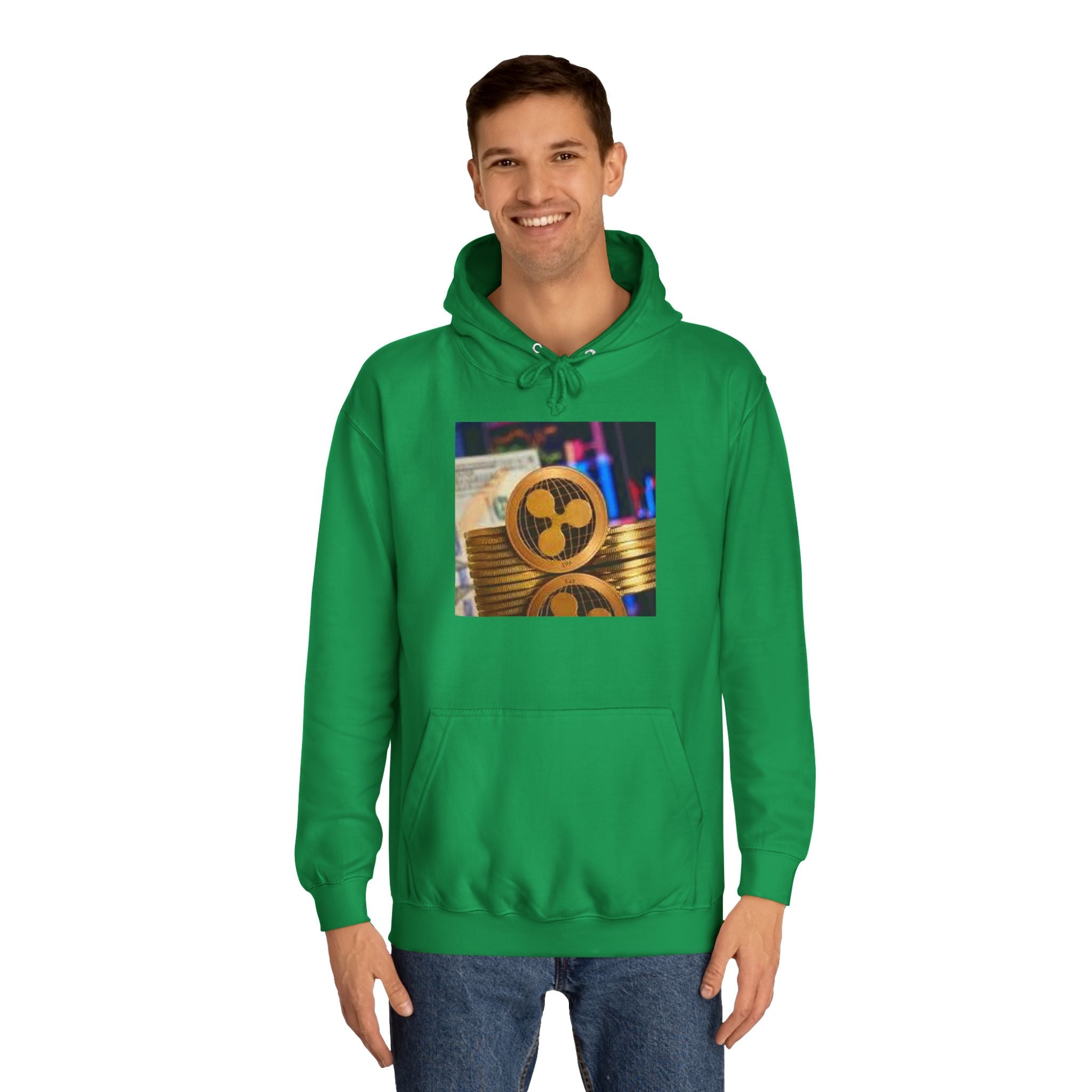Ripple Cryptocurrency Hoodie | Ripple Coin Graphic, Crypto Stack, Blockchain Fashion