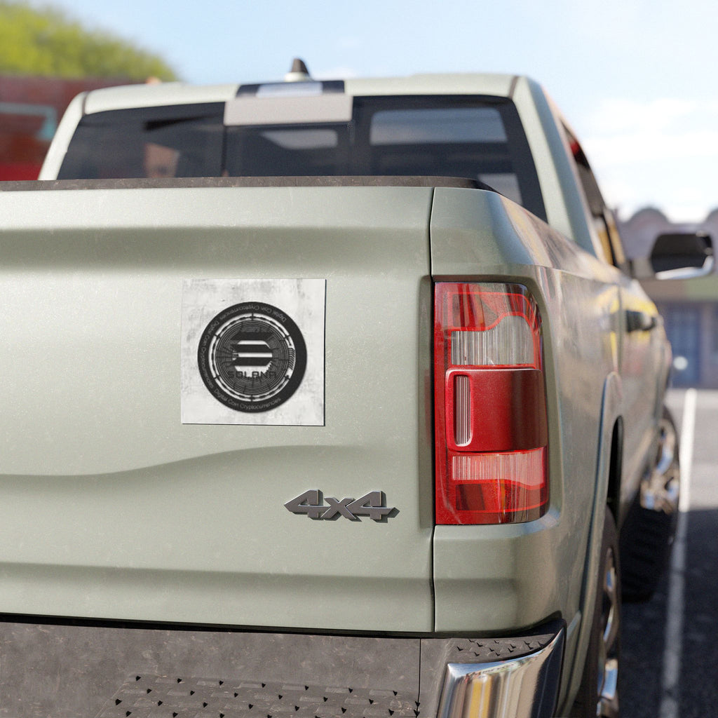 Solana Cryptocurrency Coin Car Magnet