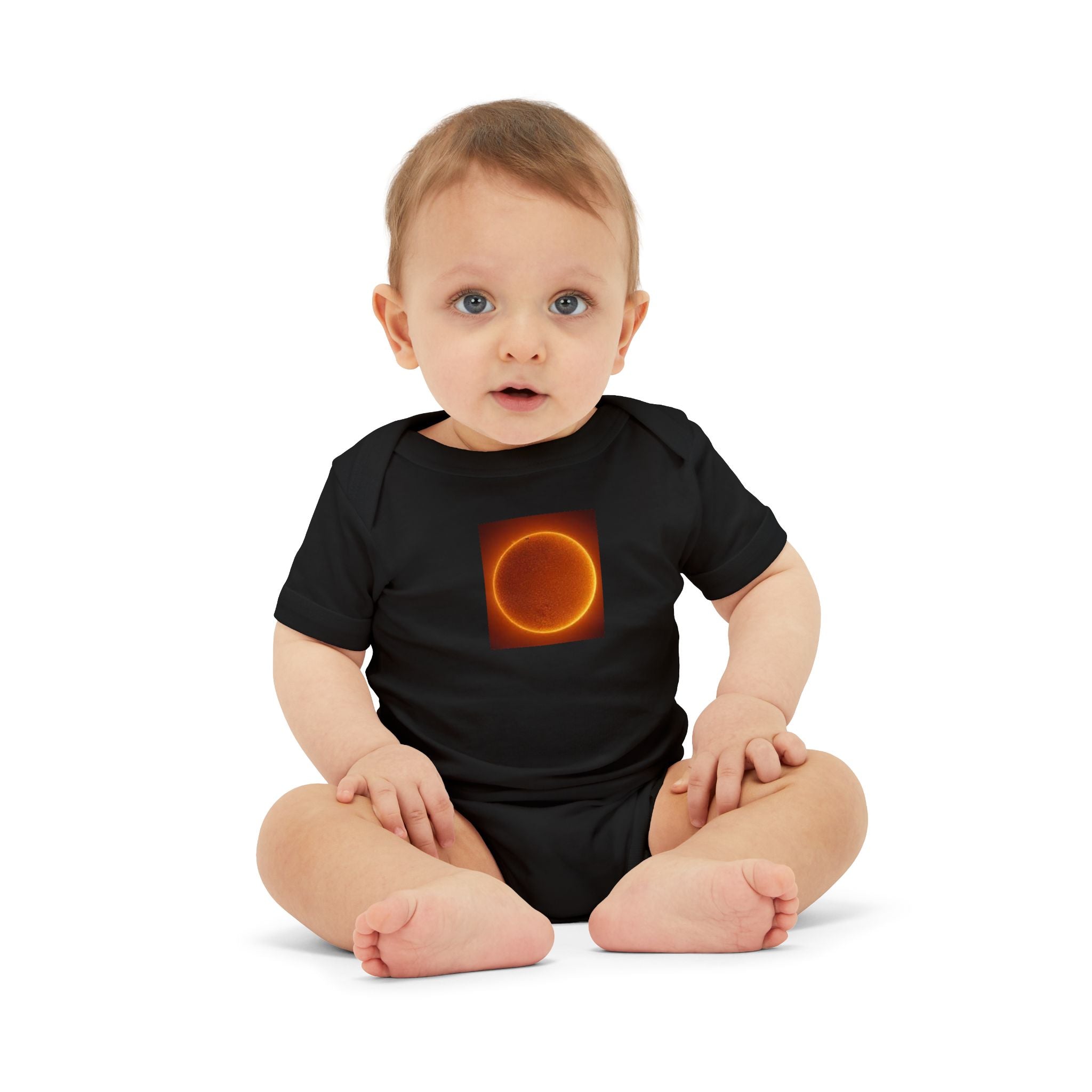Solar Eclipse Ring Infant One Piece | Space Baby Bodysuit