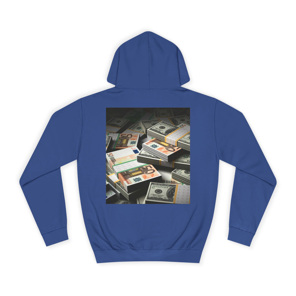 Stacked Cash Money Hoodie | Vintage Banknote Print, Stacks of Dollars