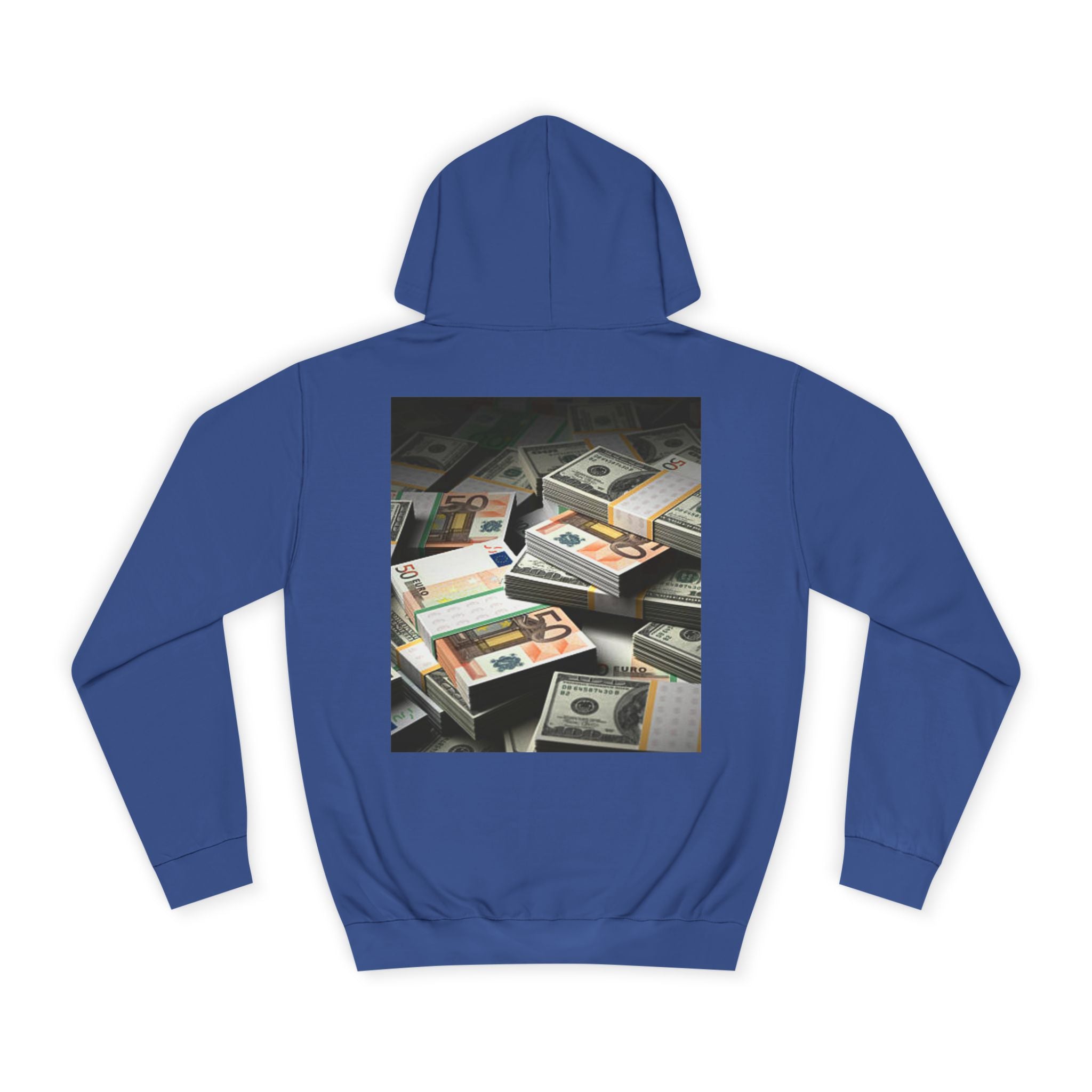 Stacked Cash Money Hoodie | Vintage Banknote Print, Stacks of Dollars