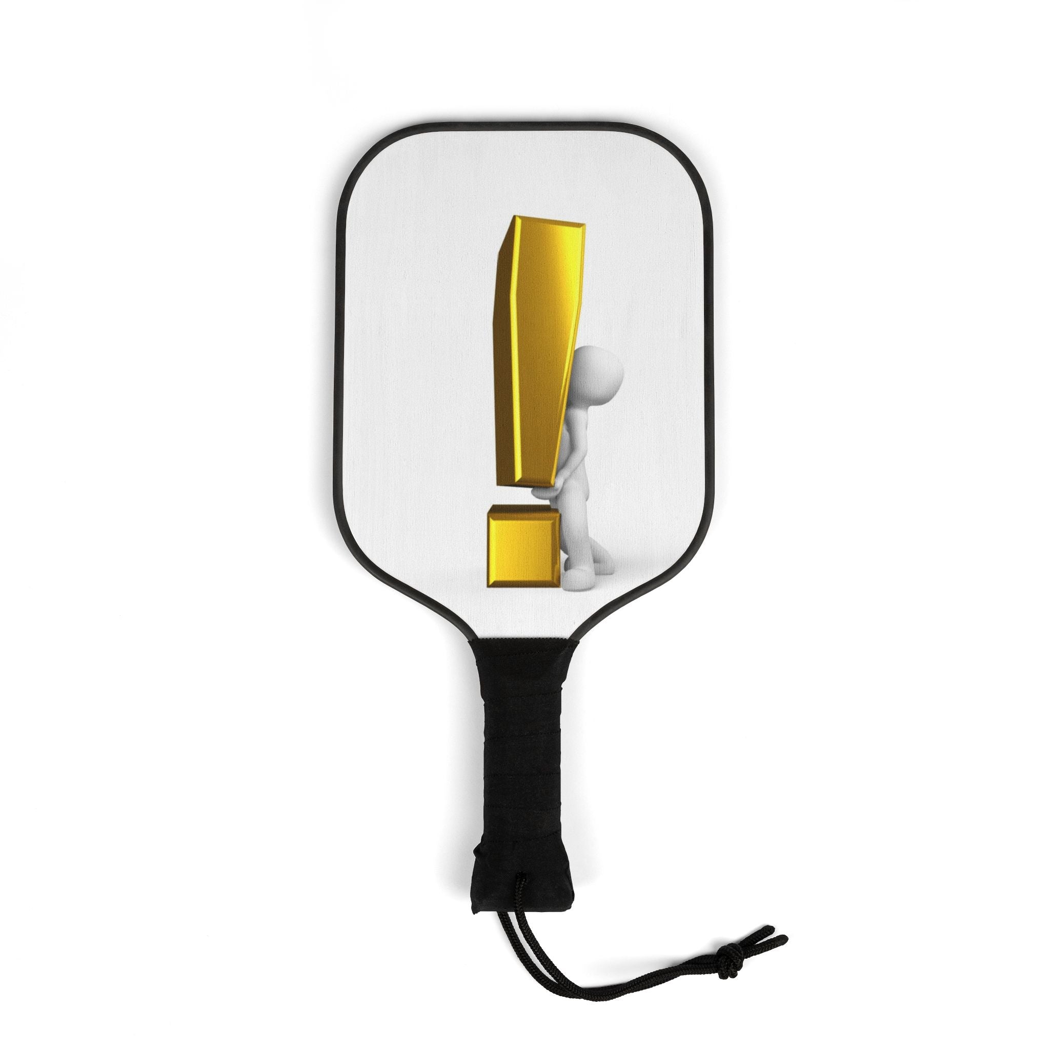 Gold Exclamation Mark Pickleball Paddle Kit | Pickleball Kit