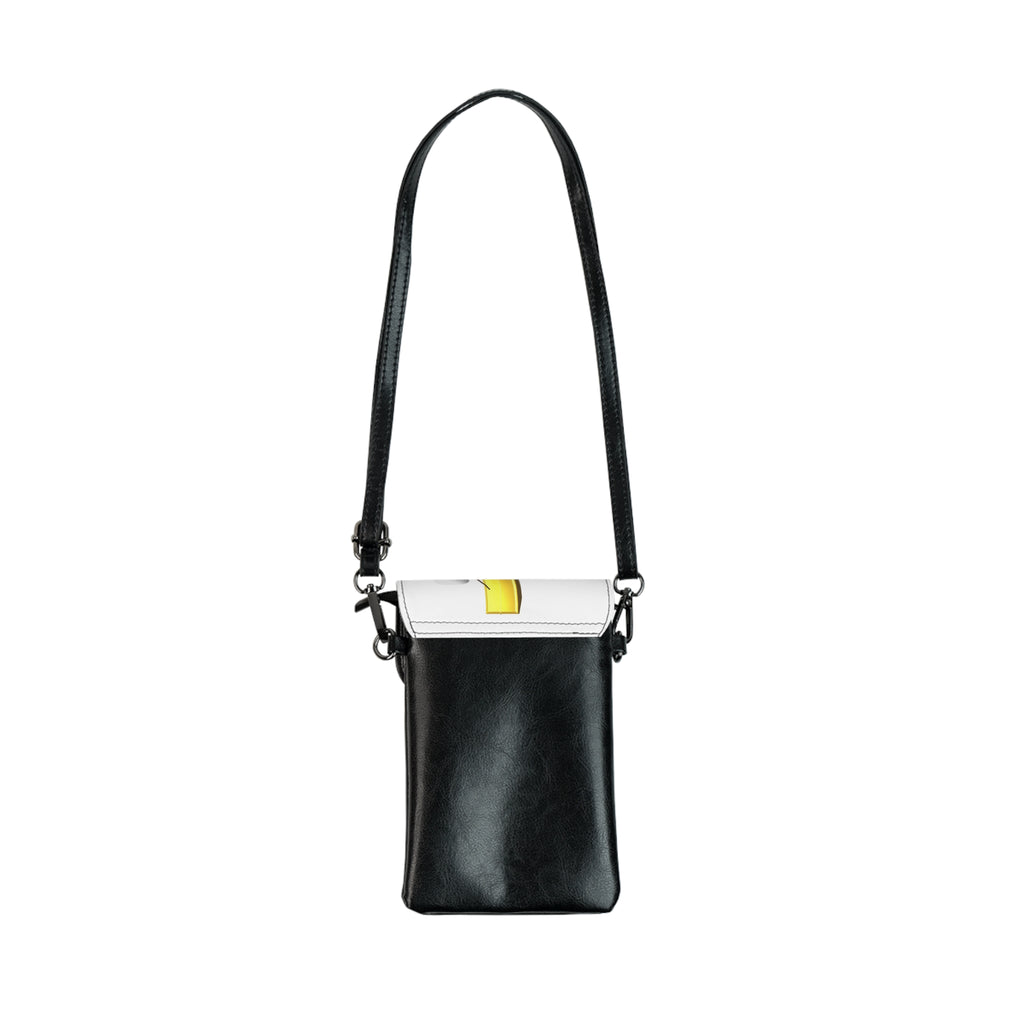 Gold Letter J Phone Wallet Crossbody | Small Cell Phone Wallet