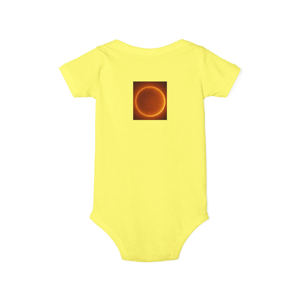 Solar Eclipse Ring Infant One Piece | Space Baby Bodysuit