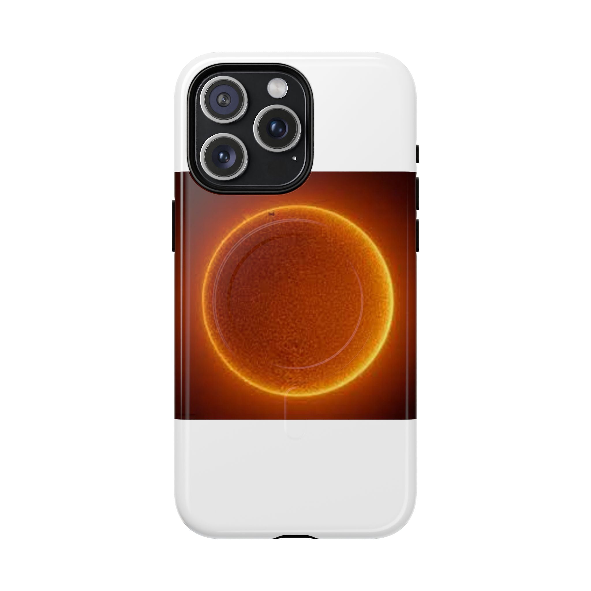 Coque de téléphone luminescente pour éclipse solaire | Coque magnétique résistante