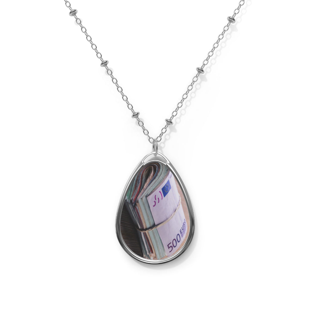 Oval Photo Pendant Necklace — Custom Oval Locket Jewelry