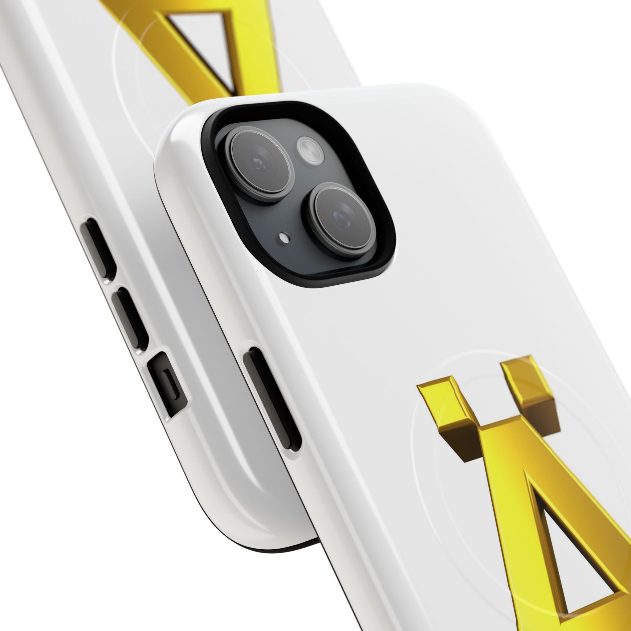 Gold Letter Ä Phone Case | Magnetic Tough Case, Initial Monogram