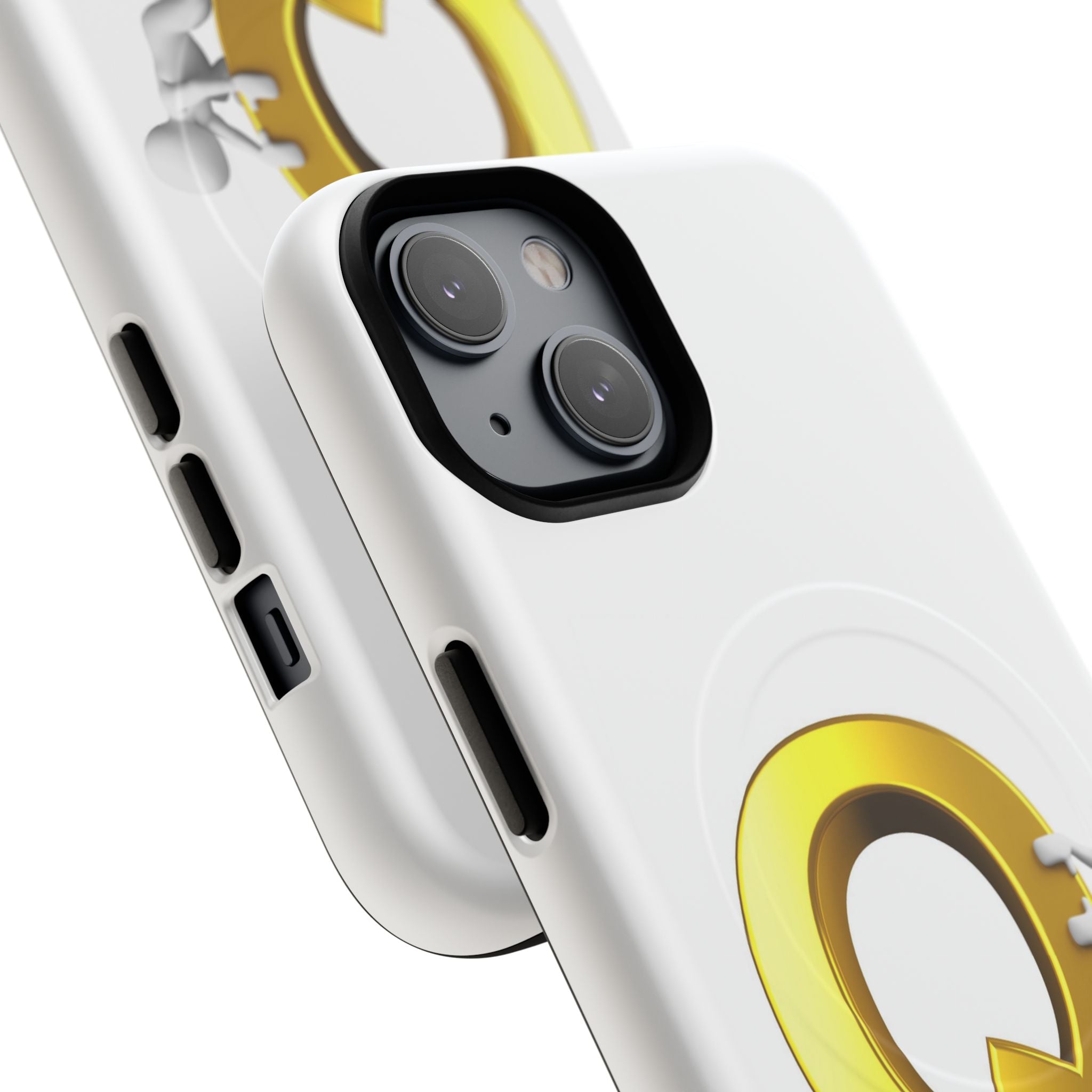 Gold Letter Q design phone case | Magnetic Tough Case