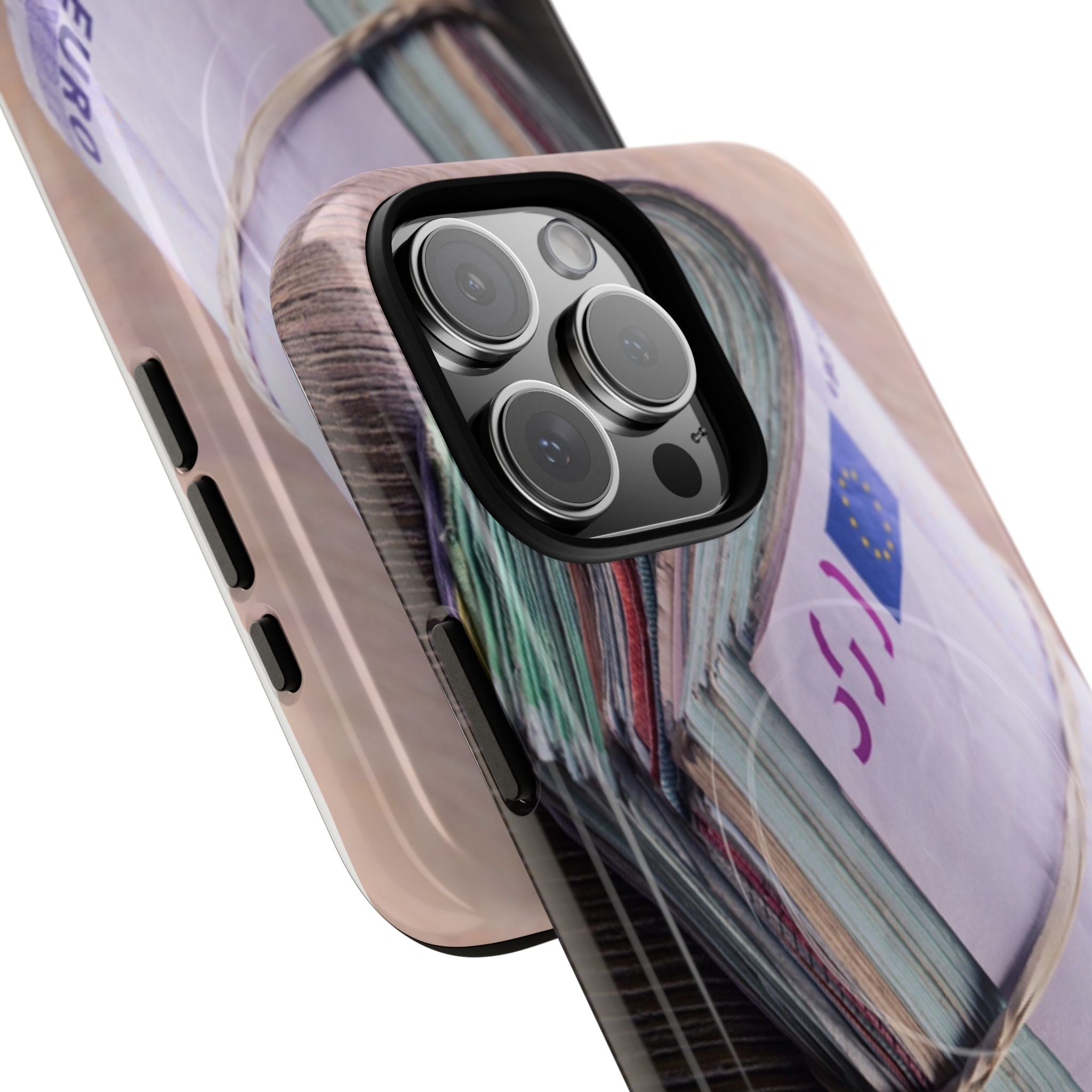 Stack of Euro Banknotes Phone Case | Money Roll iPhone Case, Cash Print