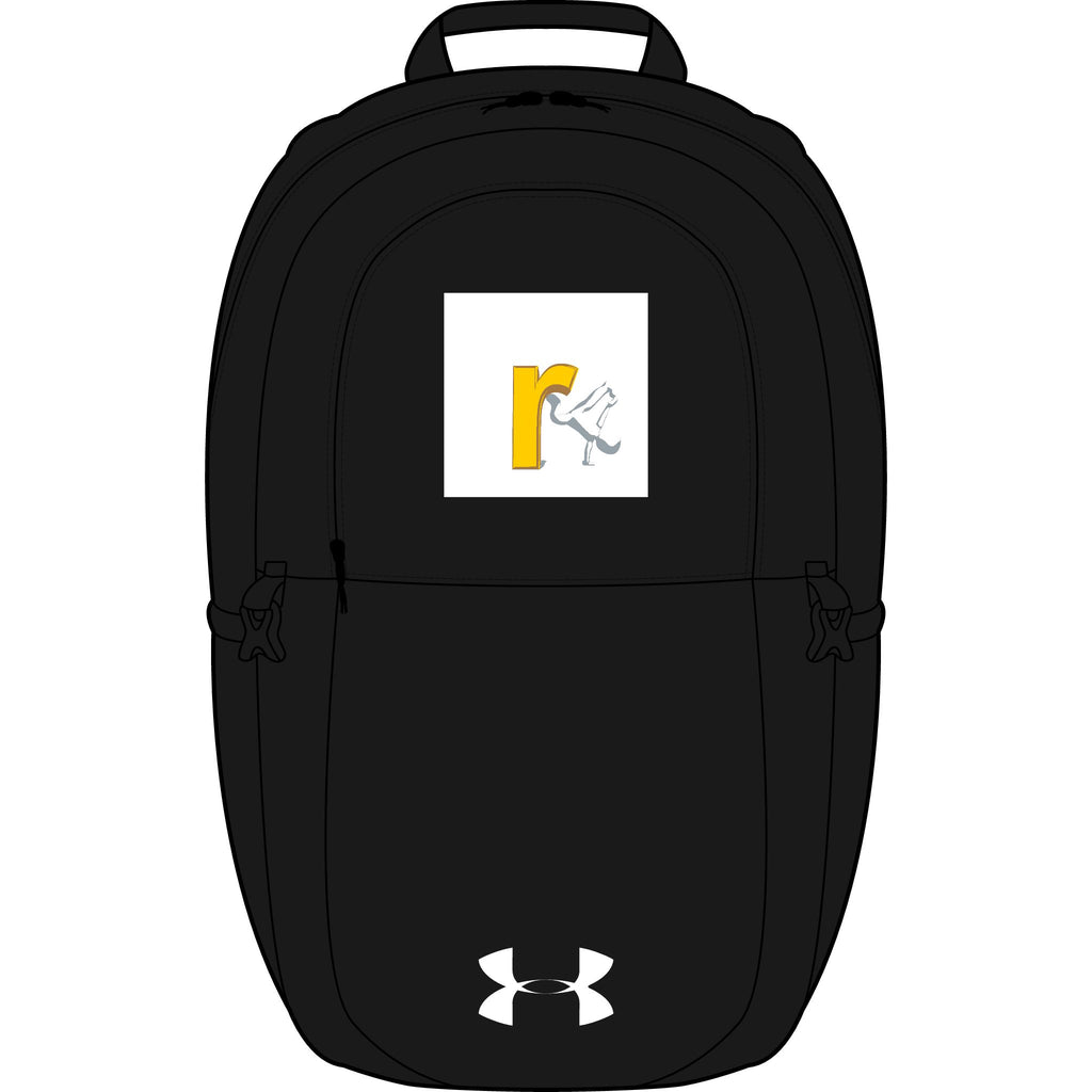 Yellow Letter 'r' Monogram Backpack