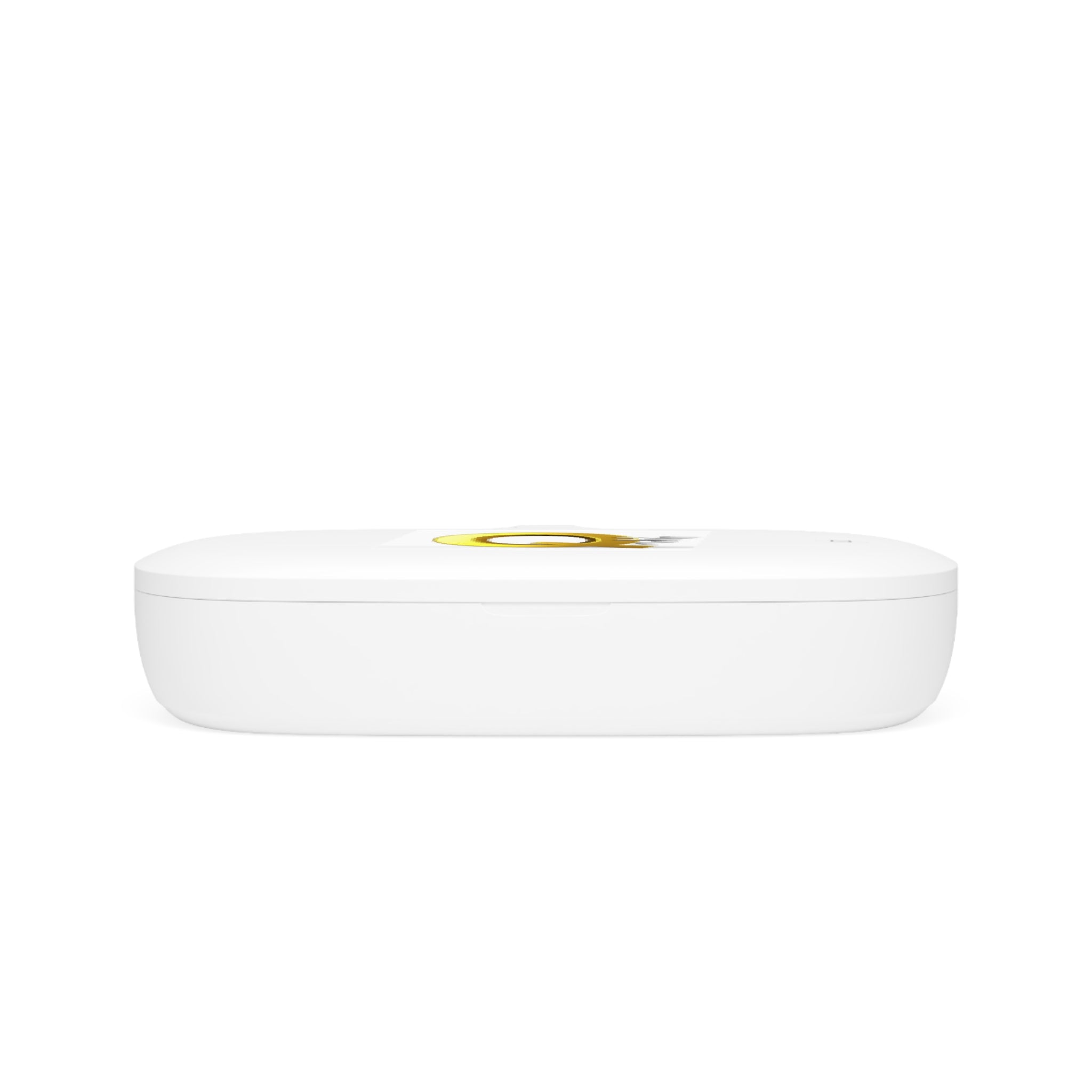 Gold Letter Q Illustration UV Phone Sanitizer and Wireless Charging Pad | Logo Sanitizer Charger