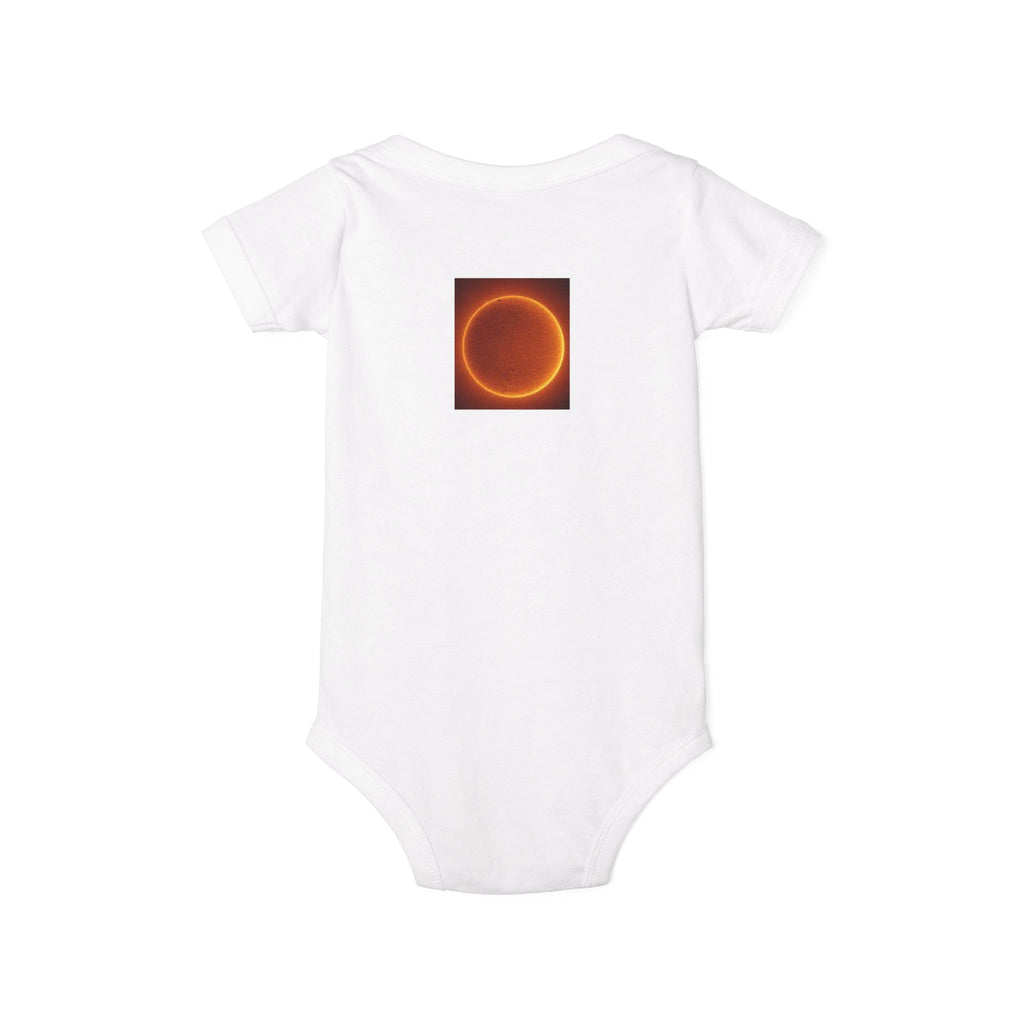 Solar Eclipse Ring Infant One Piece | Space Baby Bodysuit