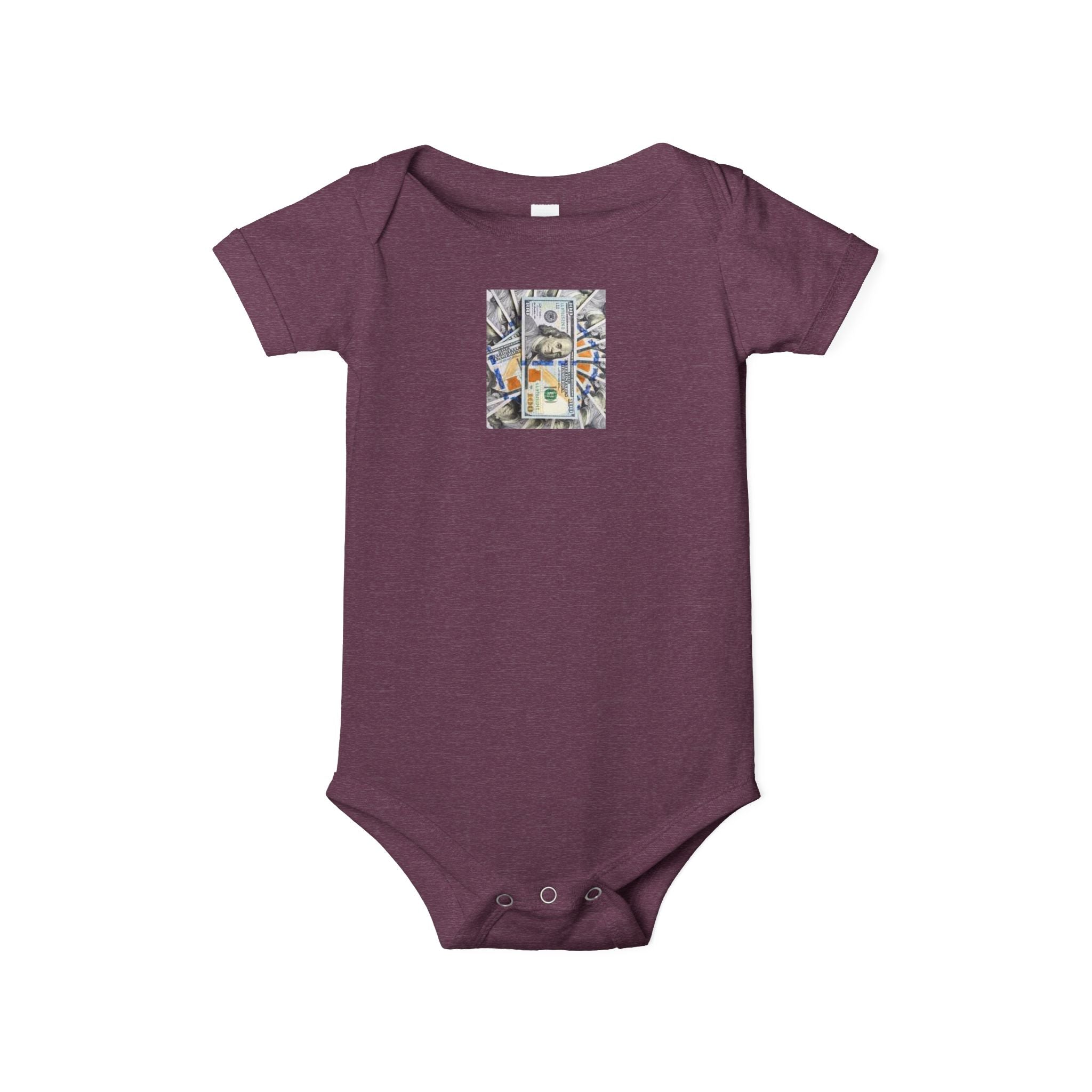 Grenouillère bébé Money Infant Jersey | Body bébé art moderne
