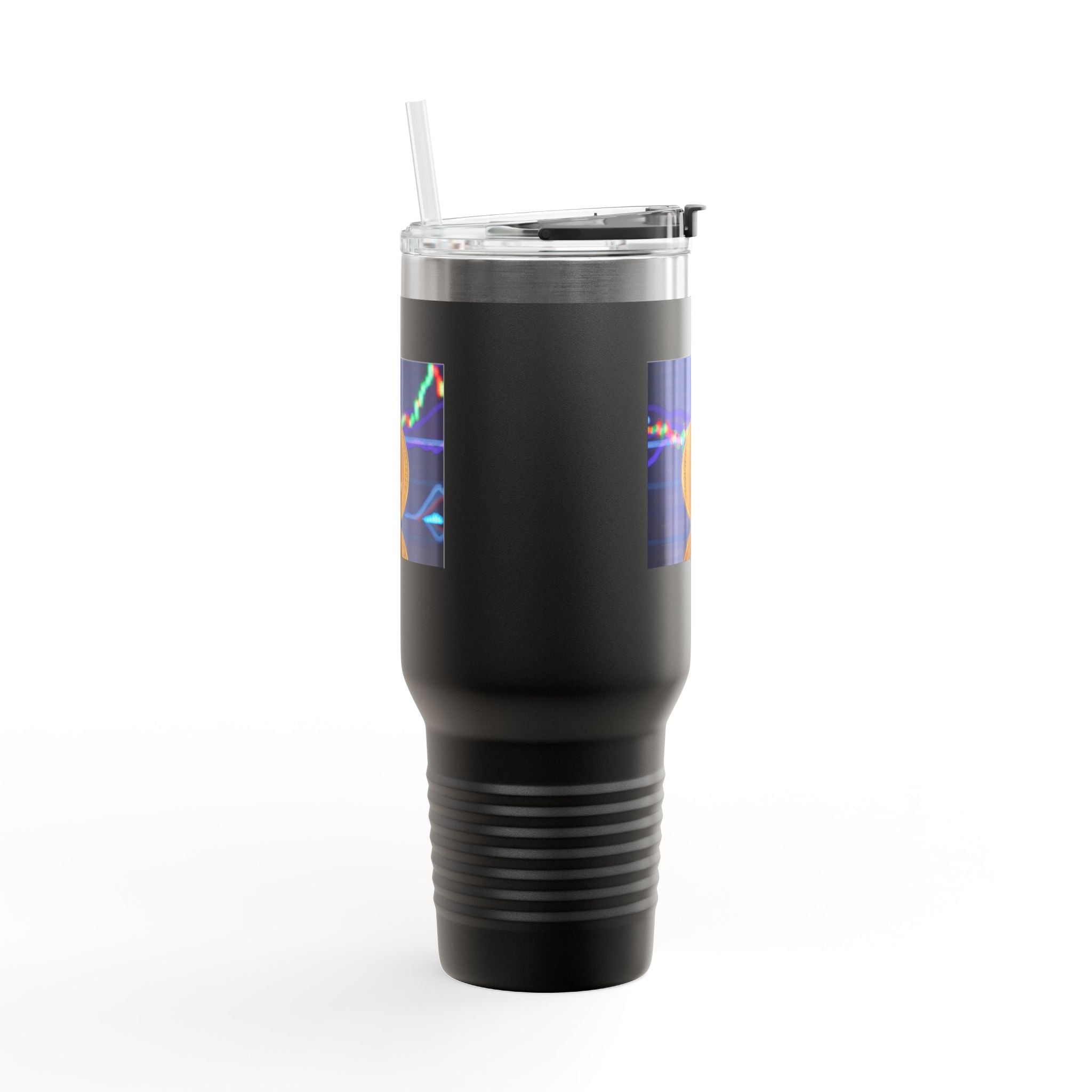 Gobelet de voyage isotherme 40oz | Crypto Monnaie Litecoin avec Graphique de Prix