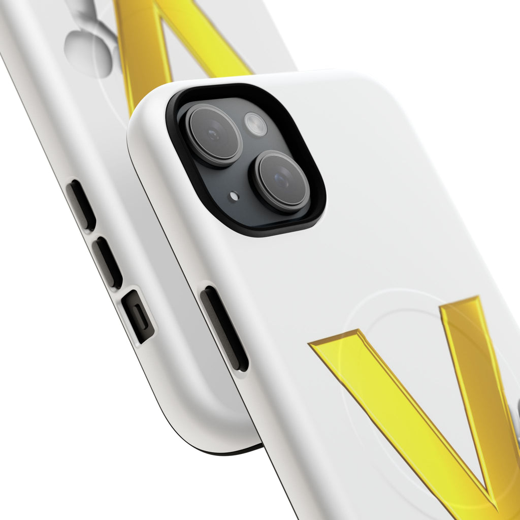 Gold Letter Y phone case | Tough Magnetic Cases