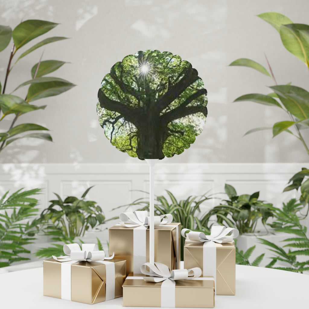 Sunlit Tree Canopy Balloon 11"