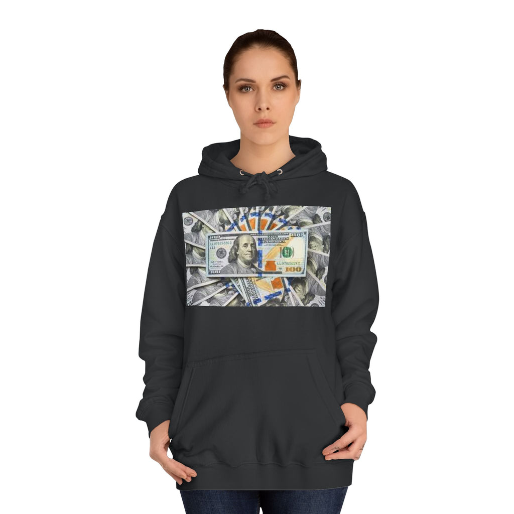 Hundred Dollar Bill Hoodie | Money Graphic Sweatshirt