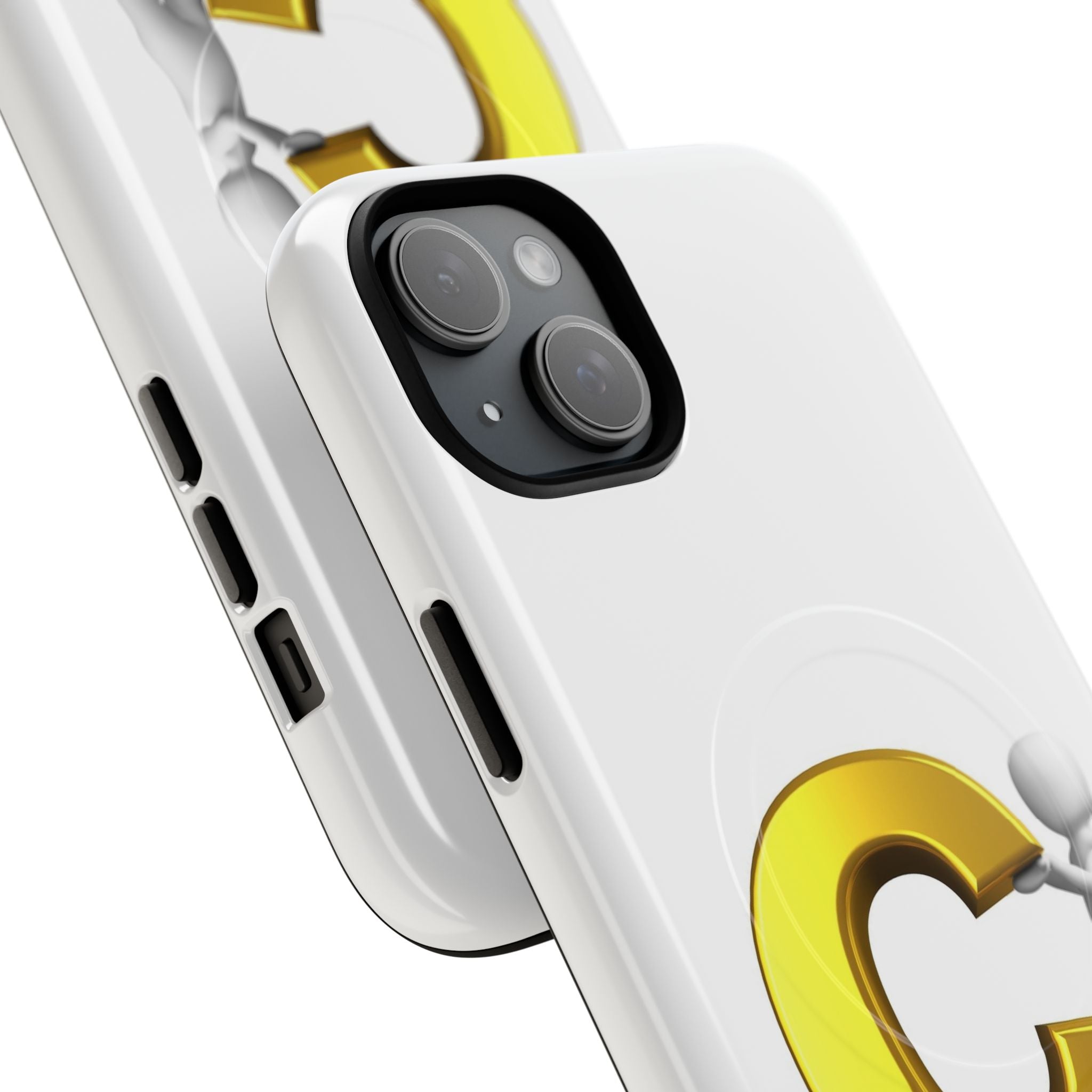 Gold Letter C Monogram Phone Case | Magnetic Tough Case