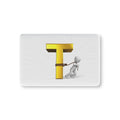 Letter T Pulling Figure baby fitted crib sheet | Alphabet Nursery