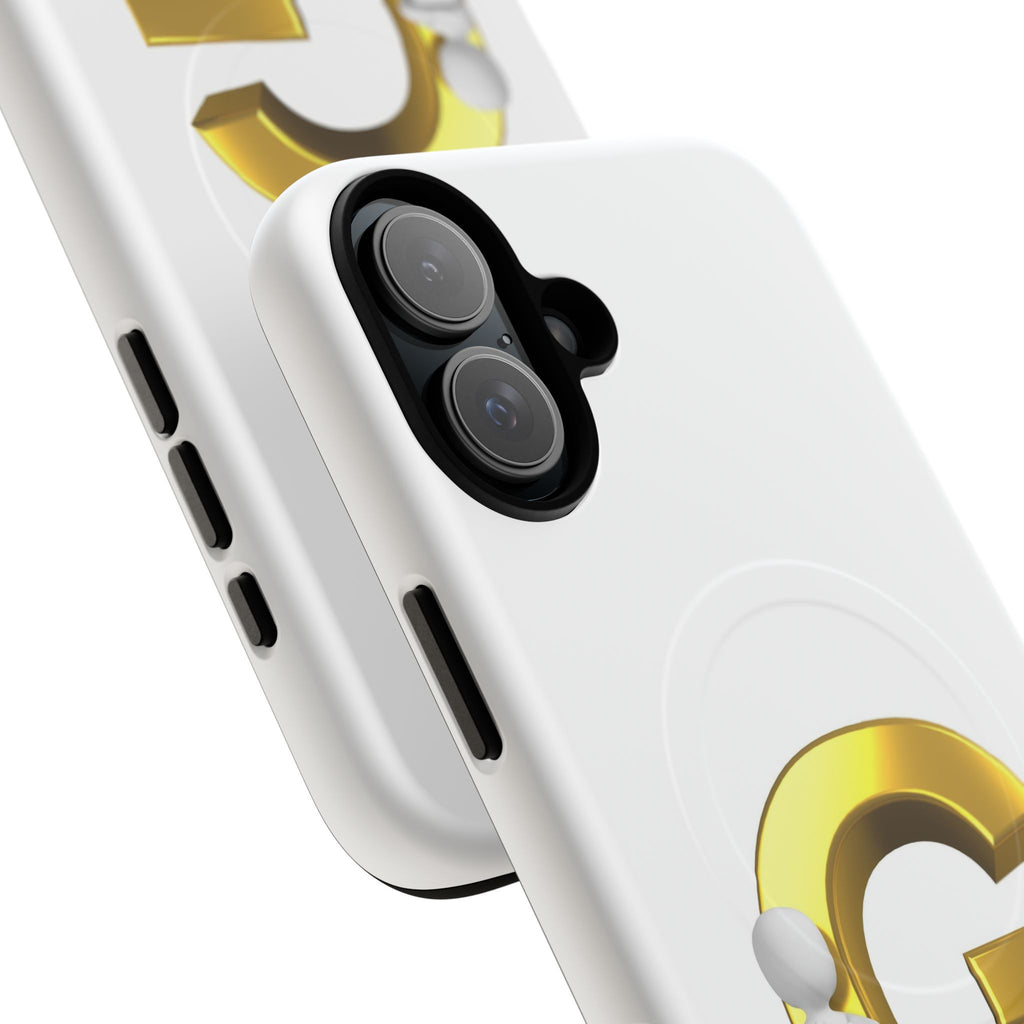 Gold Letter G Monogram Phone Case | Tough Magnetic Case