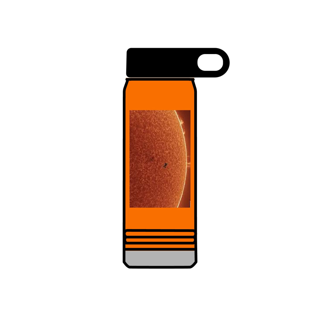 Sun Surface Photograph Water Bottle | Solar Sunspot 20oz