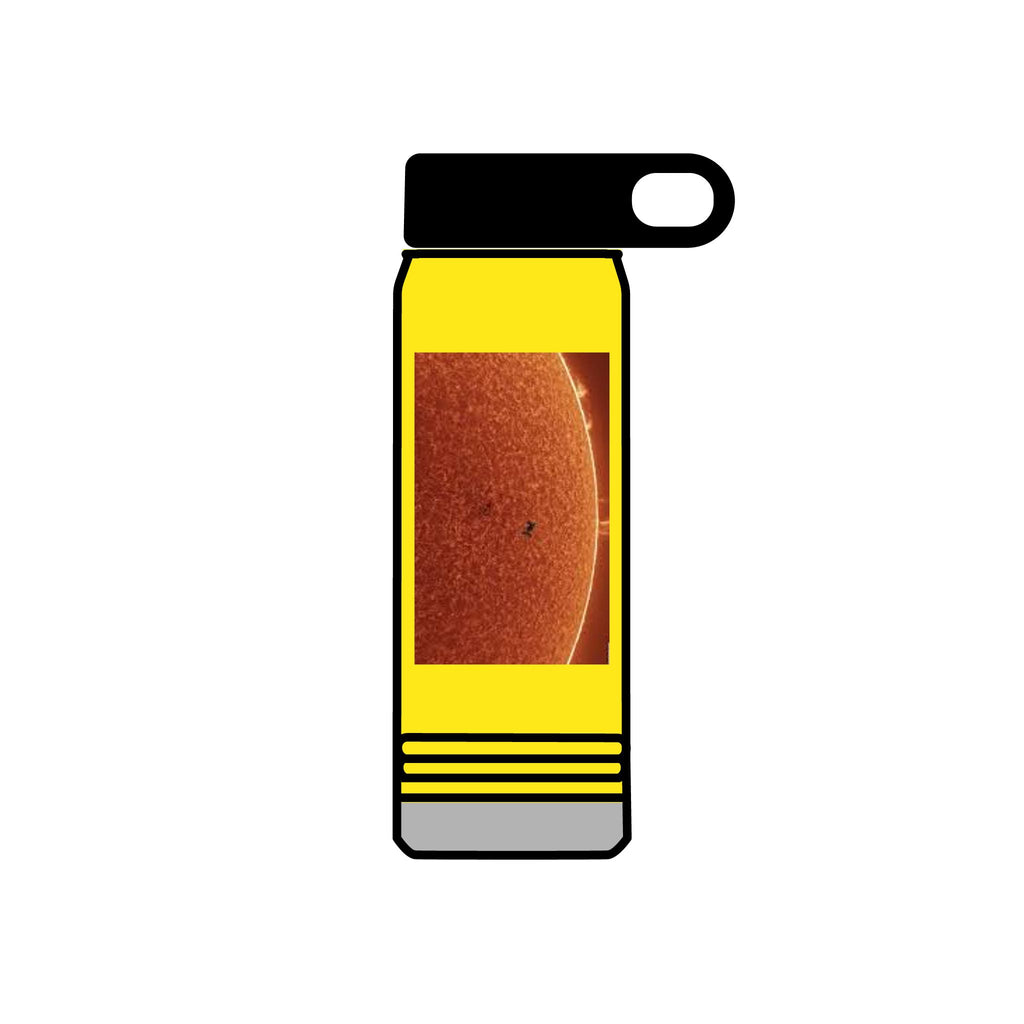 Sun Surface Photograph Water Bottle | Solar Sunspot 20oz